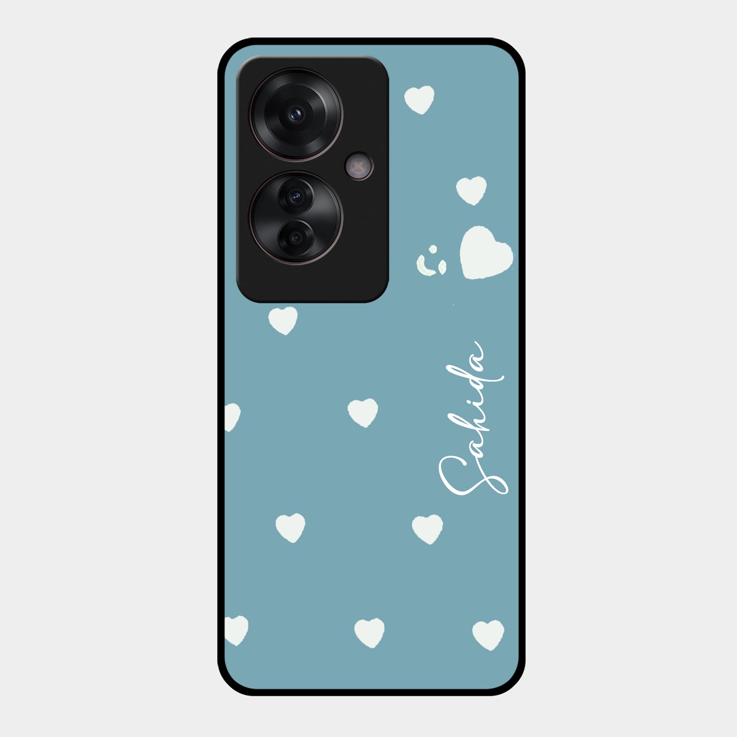 Be Loved Glossy Customised Metal Case Cover Sky Blue For Oppo ShopOnCliQ