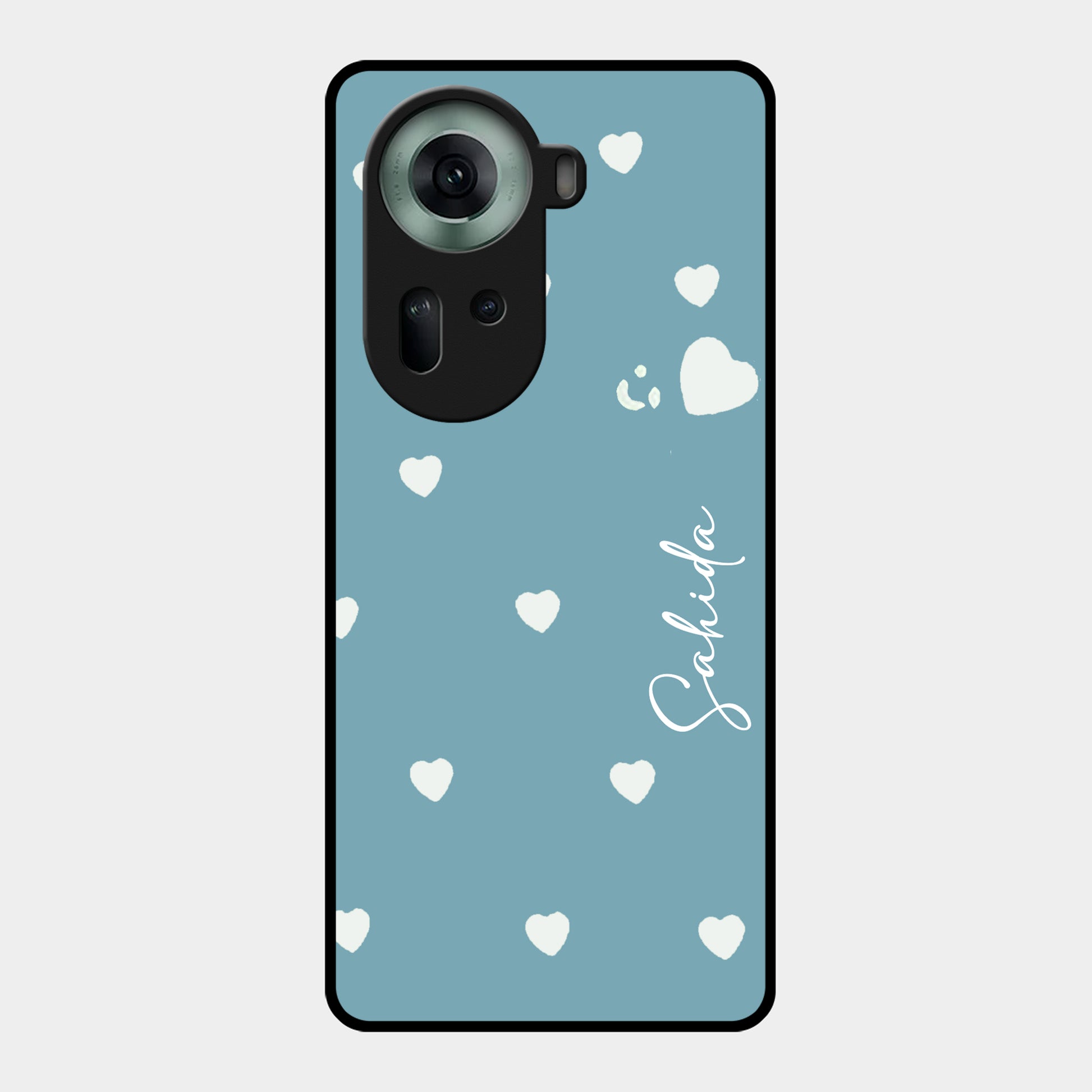 Be Loved Glossy Customized Metal Case Cover Sky Blue For Oppo - ShopOnCliQ