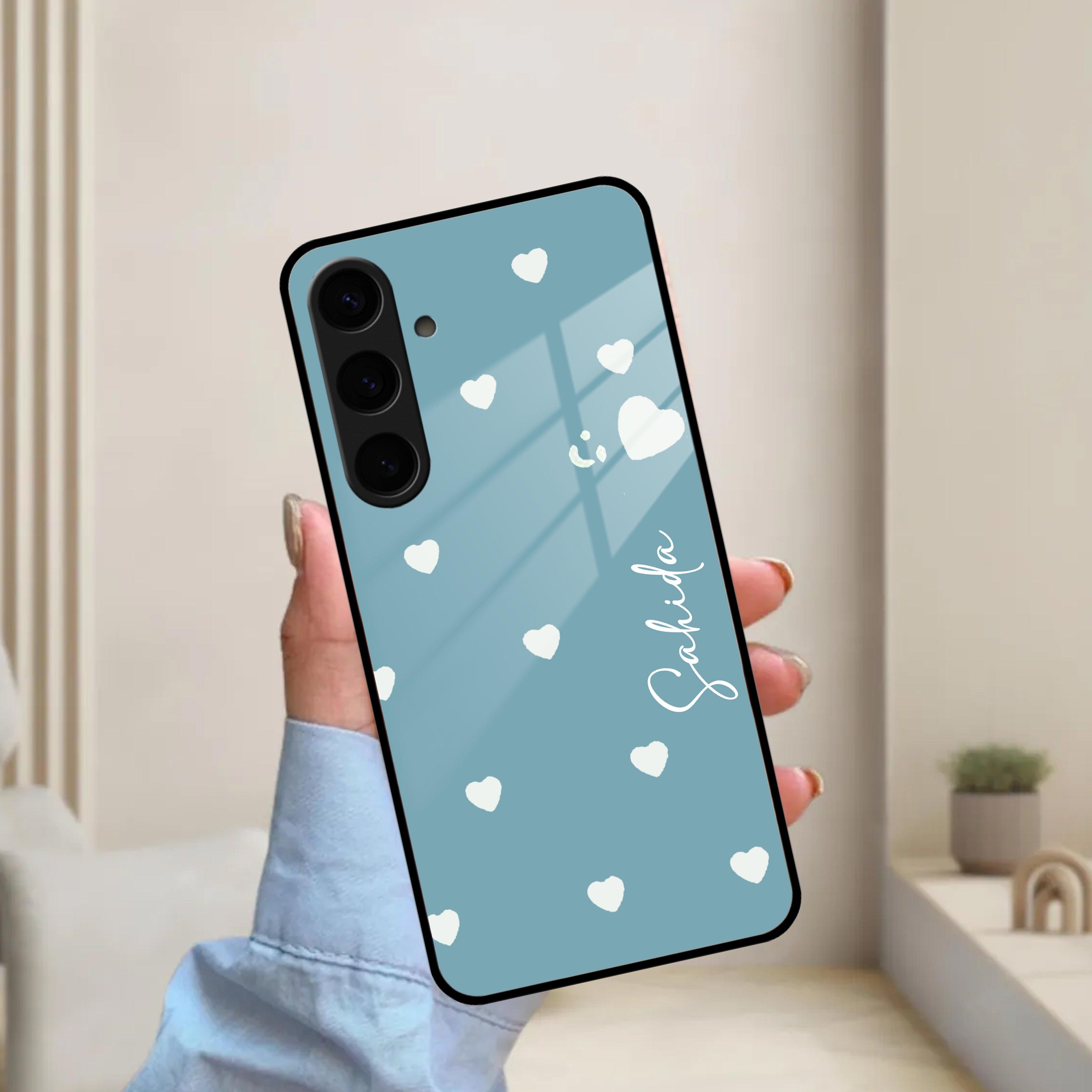 Be Loved Glossy Customized Metal Case Cover Sky Blue For Samsung - ShopOnCliQ