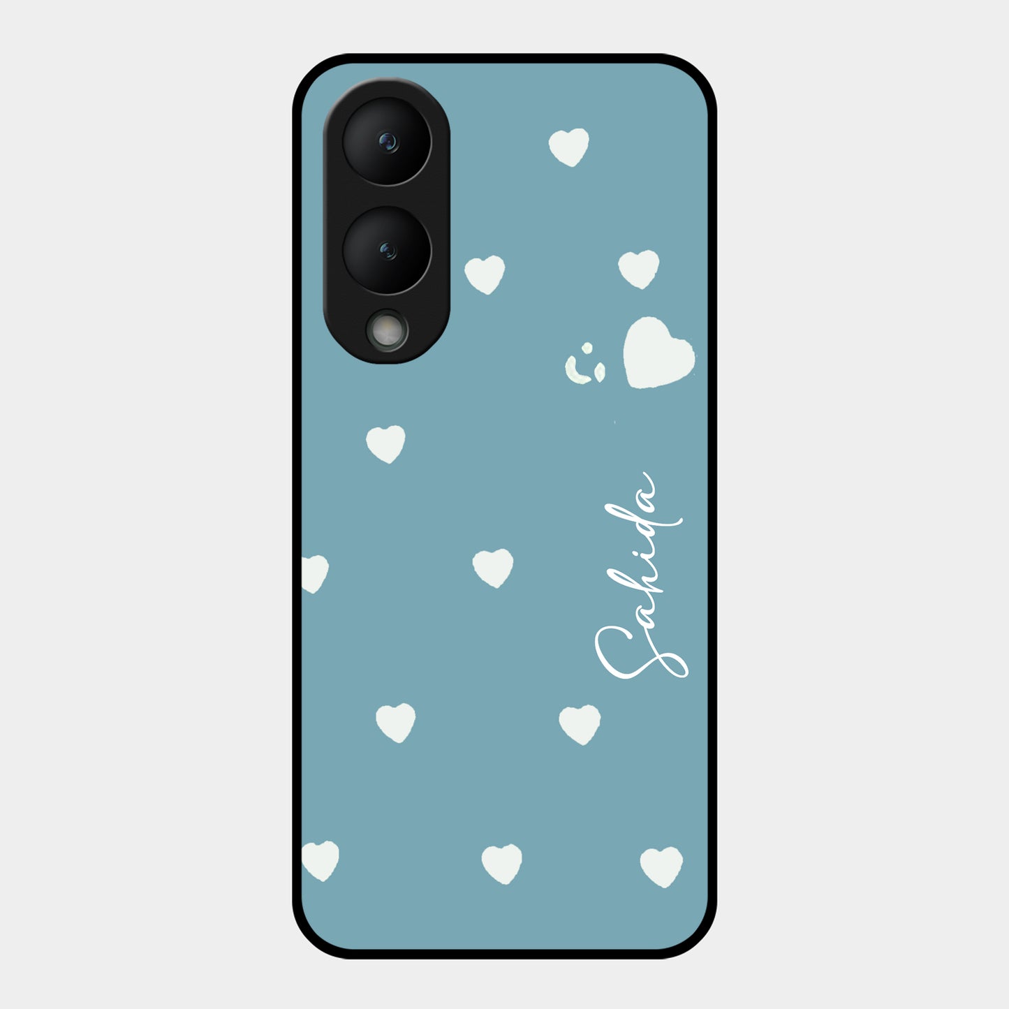 Be Loved Glossy Customised Metal Case Cover Sky Blue For Vivo ShopOnCliQ