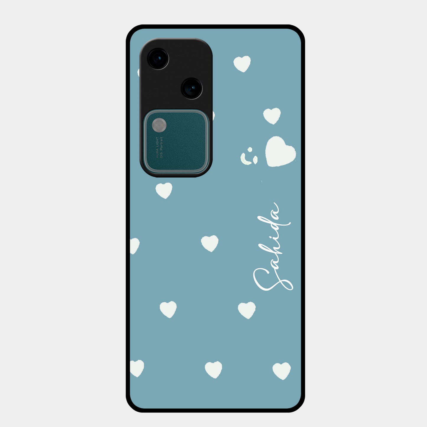 Be Loved Glossy Customised Metal Case Cover Sky Blue For Vivo ShopOnCliQ