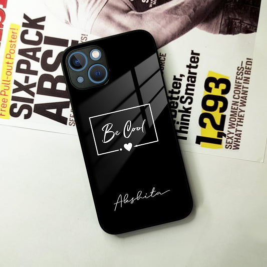 Be Cool  Glass Case Cover For iPhone