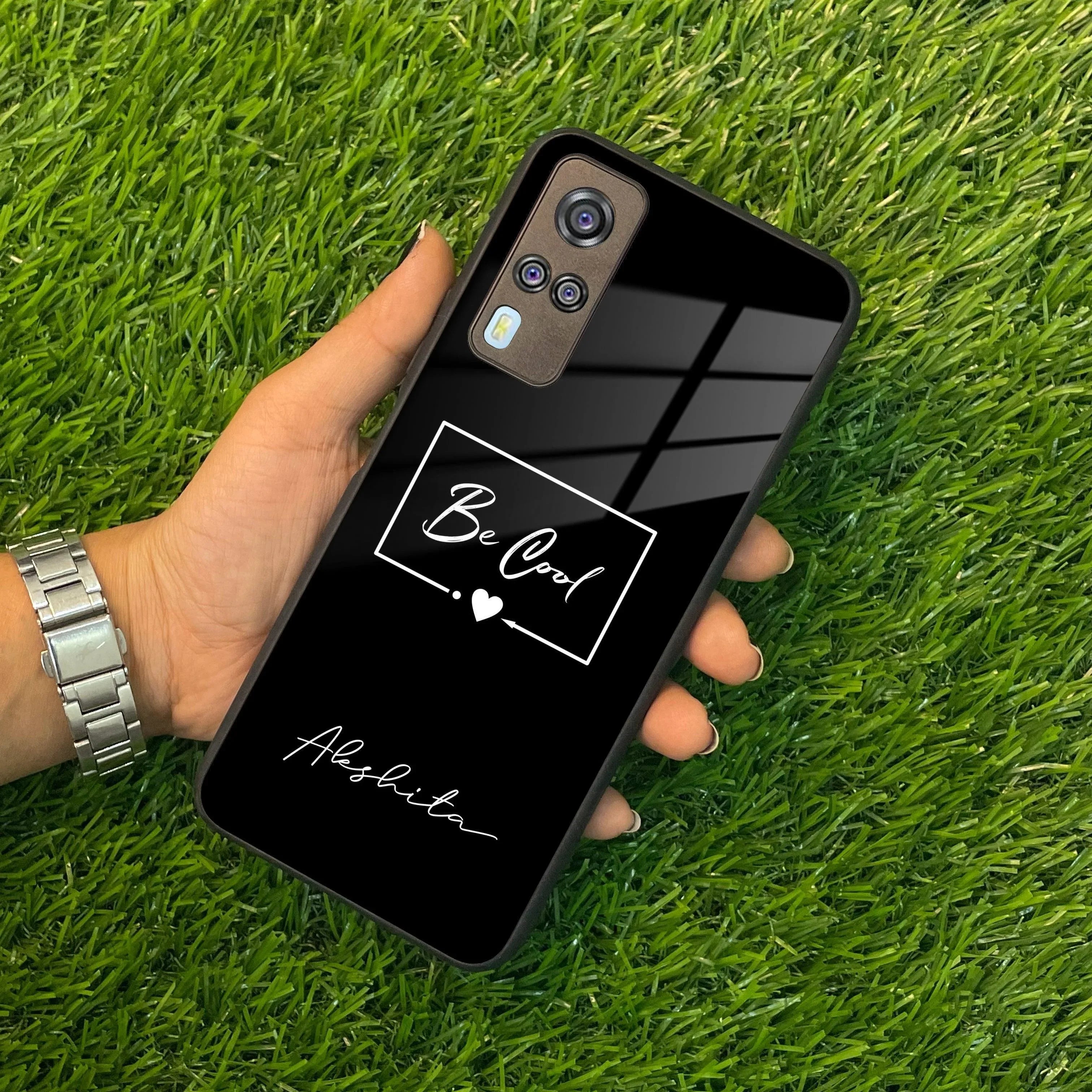 Be Cool Glass Case Cover For Vivo - ShopOnCliQ