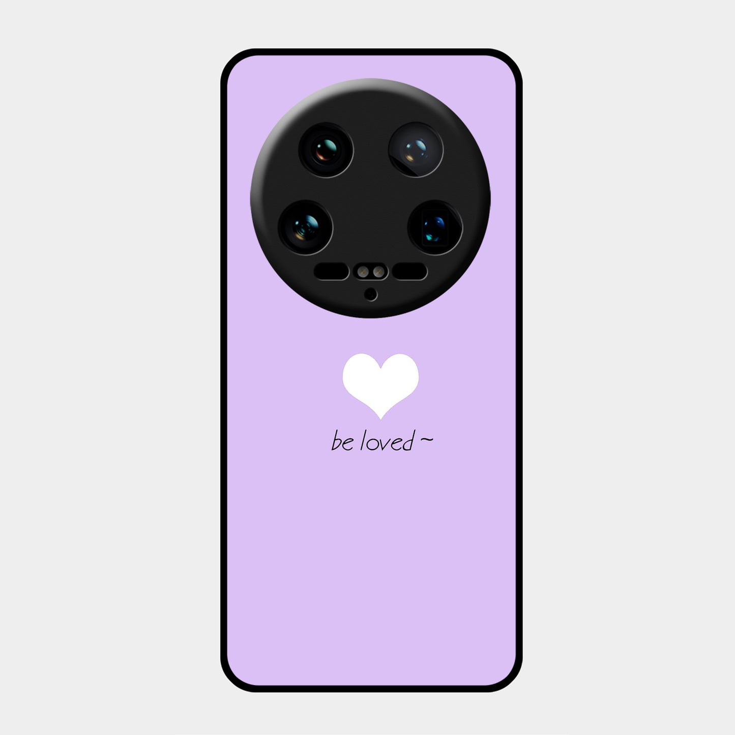 Be loved  Glossy Metal Case Cover For Redmi