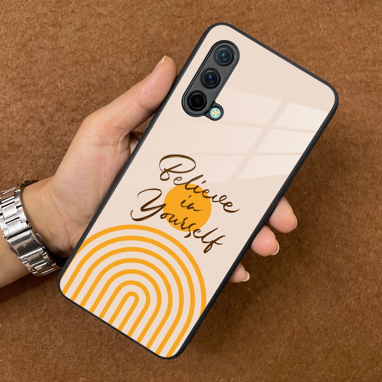 Believe In Yourself Glass Case Cover For OnePlus ShopOnCliQ