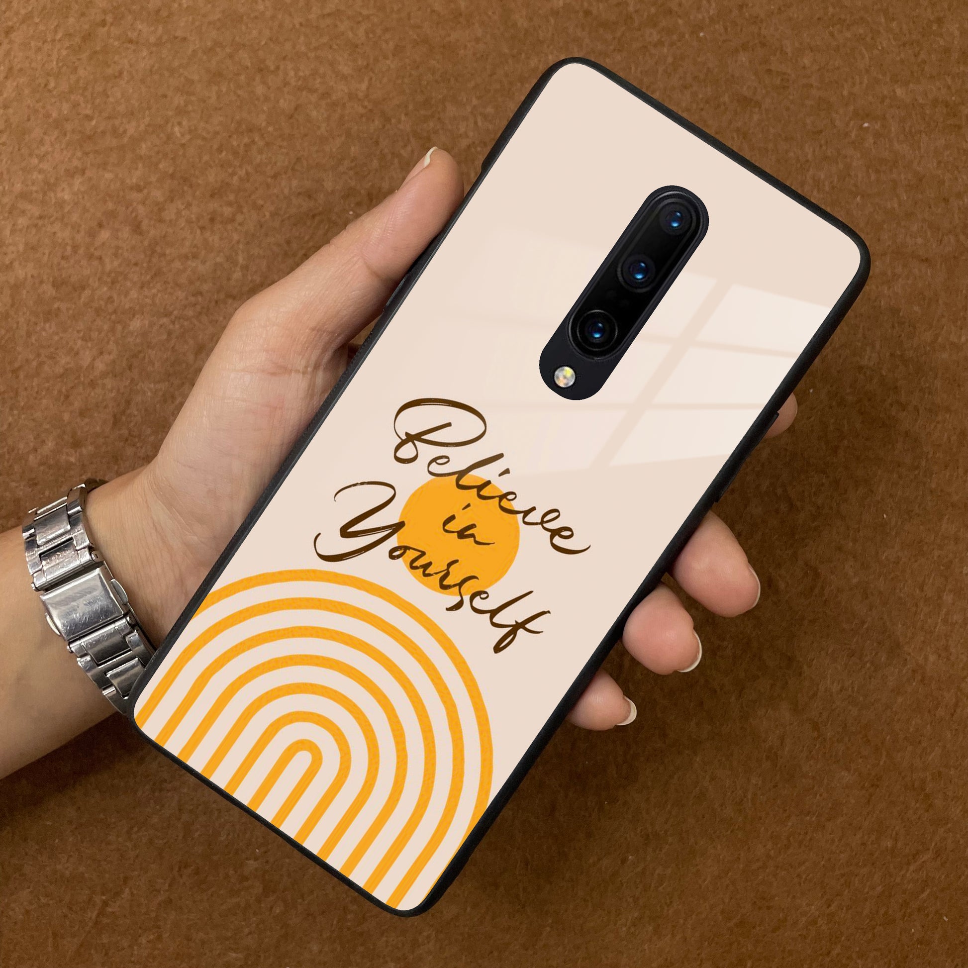 Believe In Yourself Glass Case Cover For OnePlus ShopOnCliQ