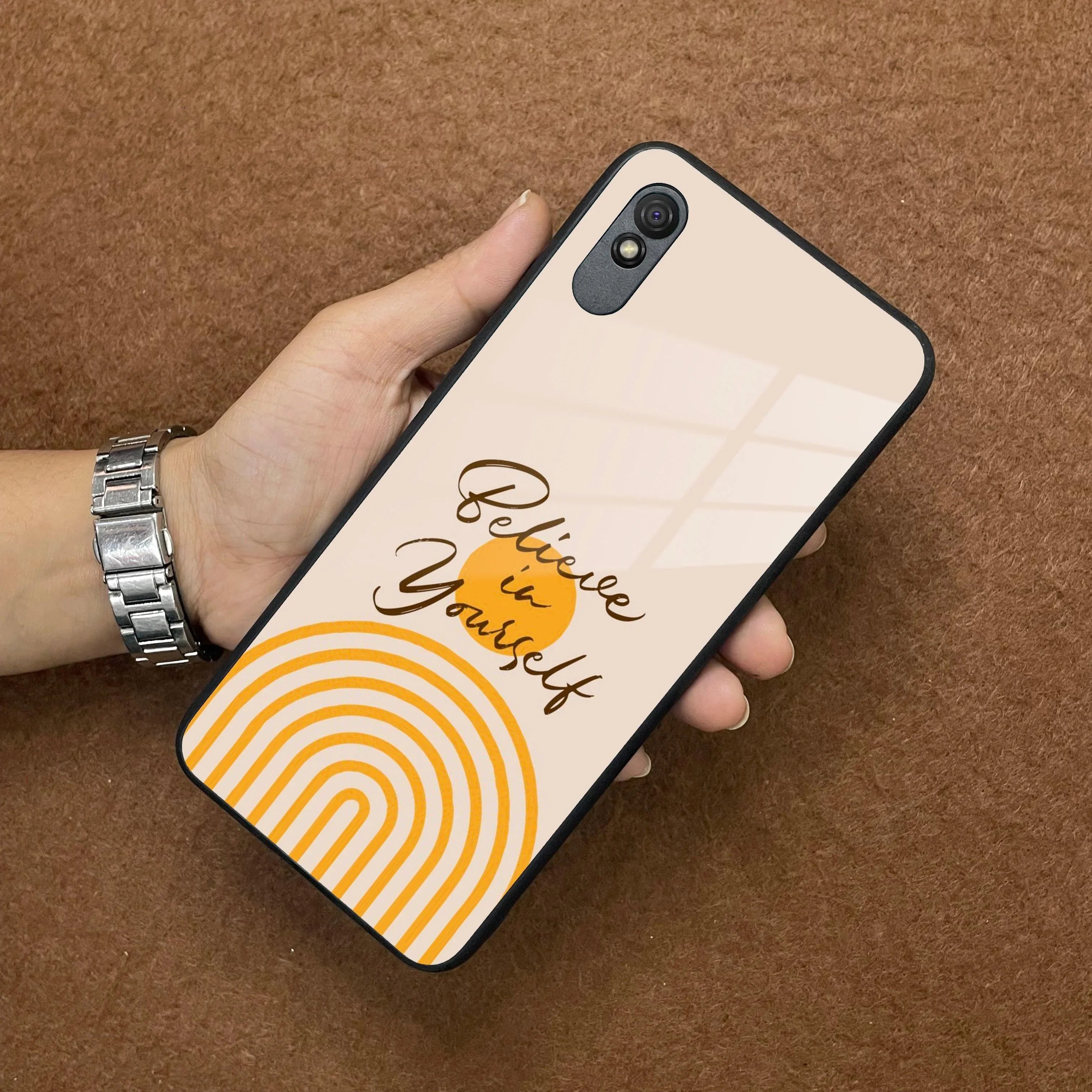 Believe In Yourself Glass Case Cover For Redmi/Xiaomi - ShopOnCliQ