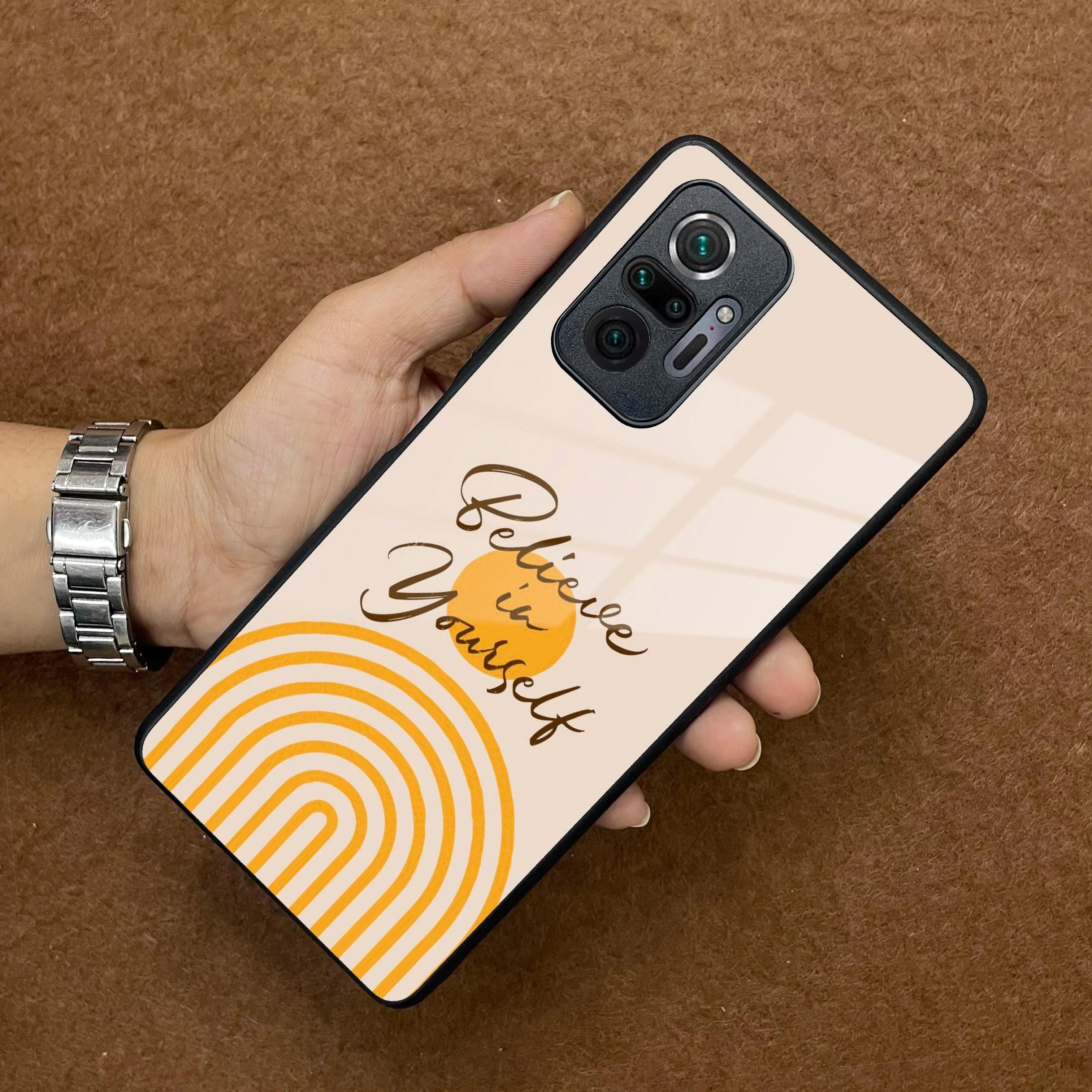 Believe In Yourself Glass Case Cover For Redmi/Xiaomi - ShopOnCliQ
