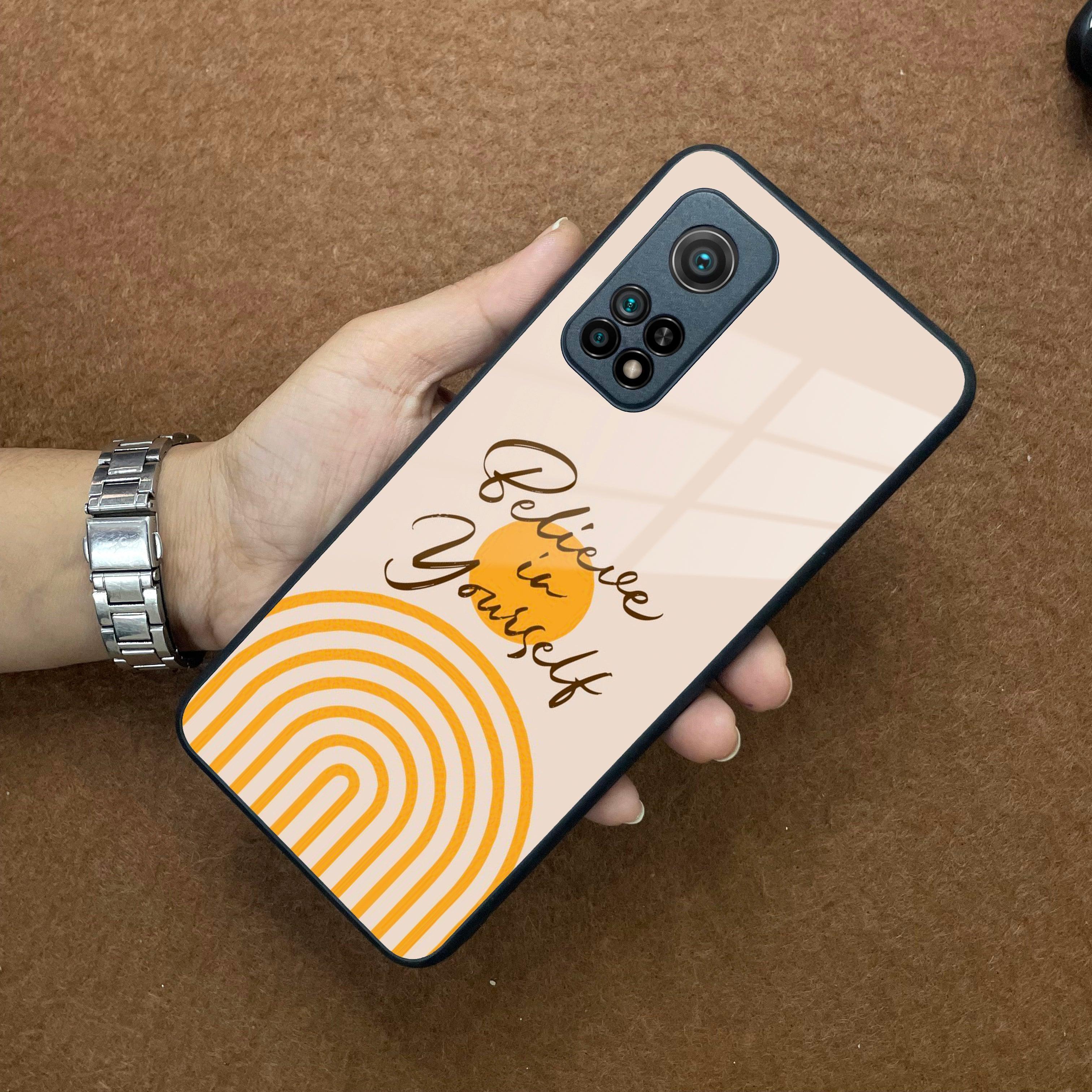 Believe In Yourself Glass Case Cover For Redmi/Xiaomi - ShopOnCliQ