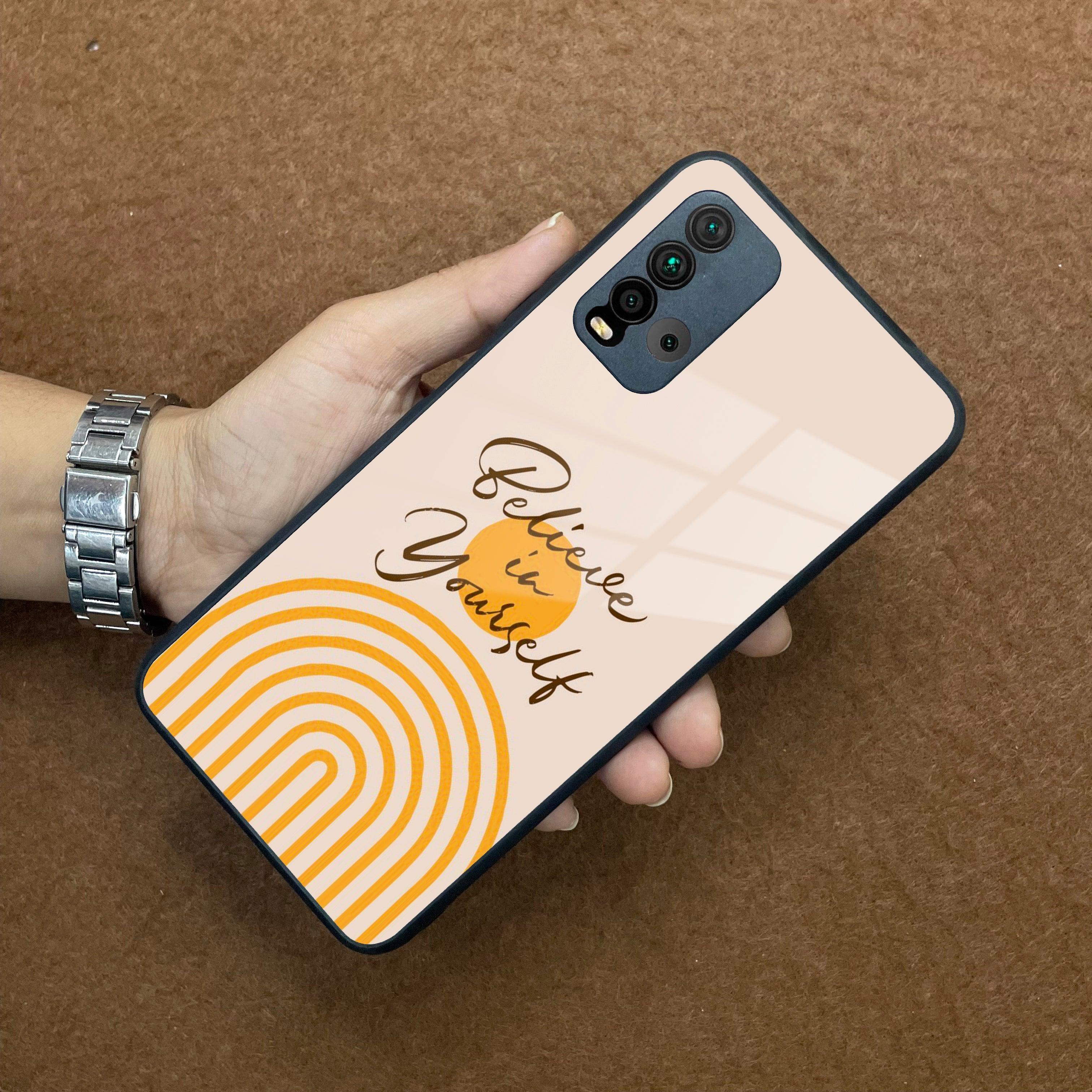 Believe In Yourself Glass Case Cover For Redmi/Xiaomi - ShopOnCliQ