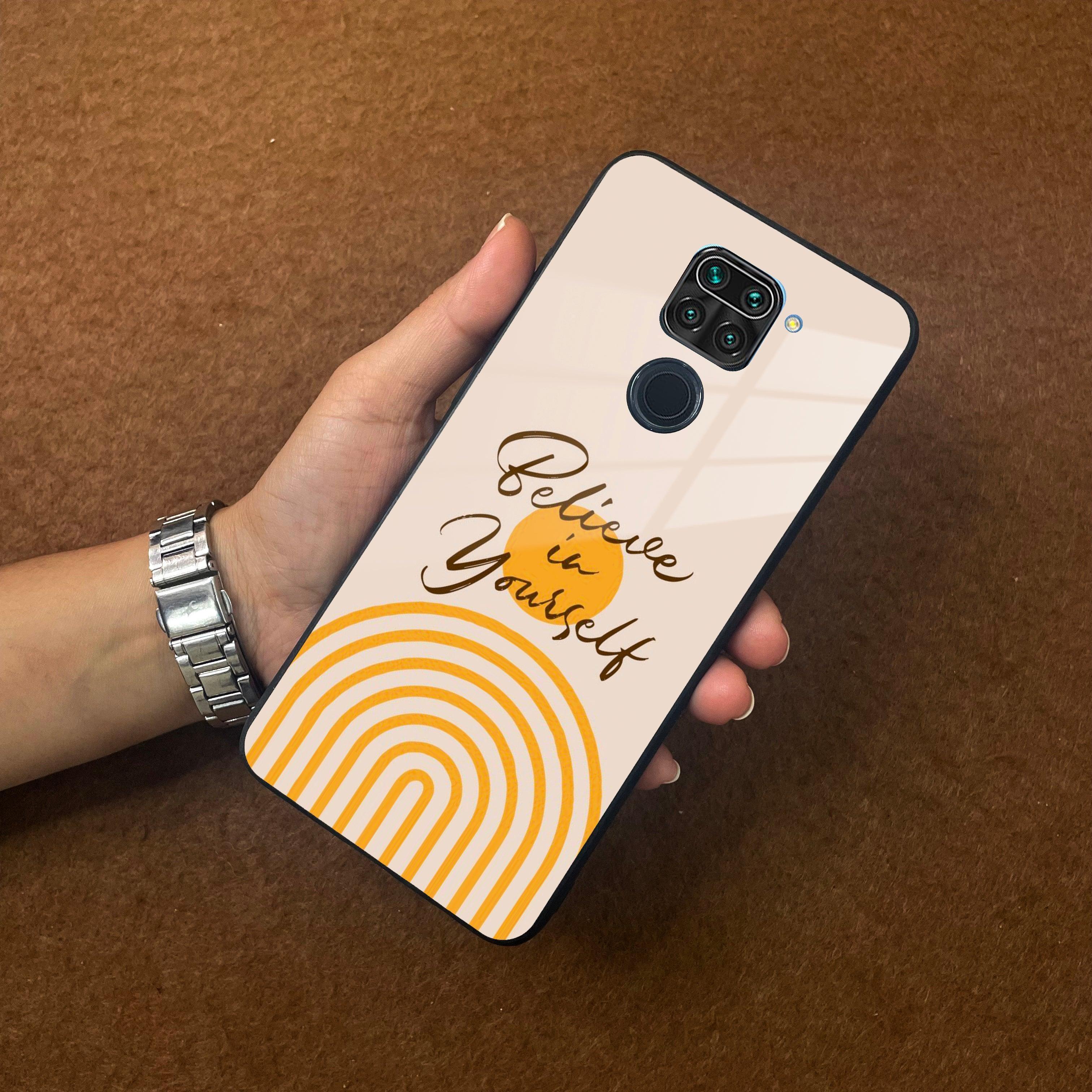 Believe In Yourself Glass Case Cover For Redmi/Xiaomi - ShopOnCliQ