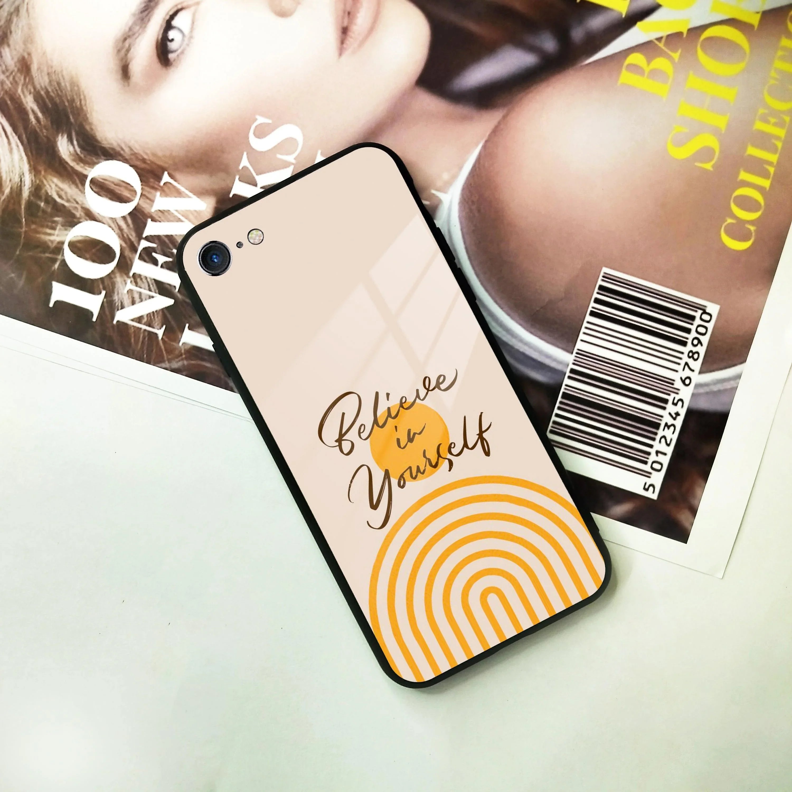 Believe In Yourself Glass Case Cover For iPhone - ShopOnCliQ