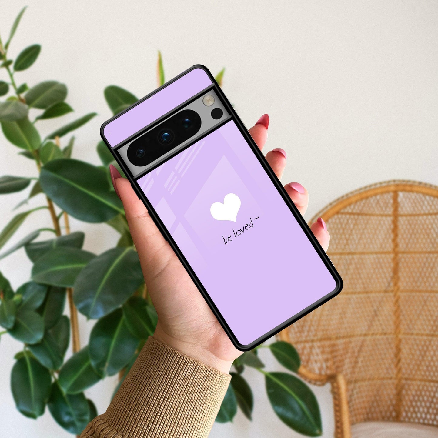 Beloved Glossy Metal Case Cover For Google