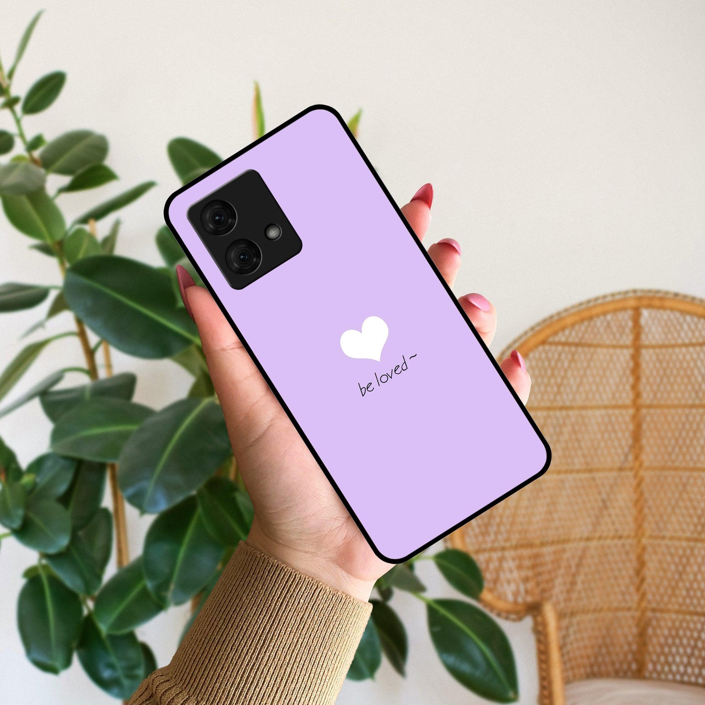 Beloved Glossy Metal Case Cover For Motorola