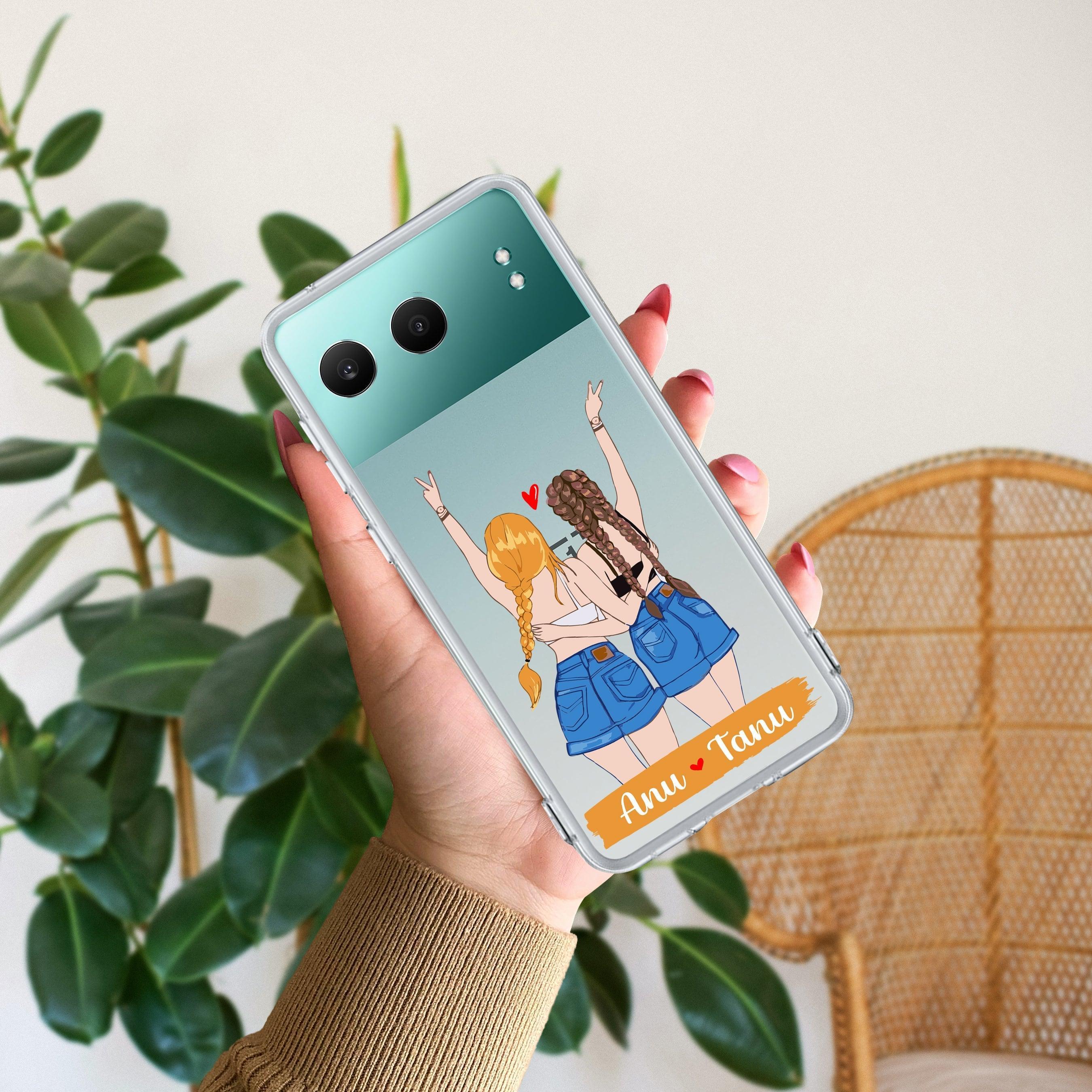 Besties Forever Customize Anti Yellow Case For OnePlus Nord 4 5G