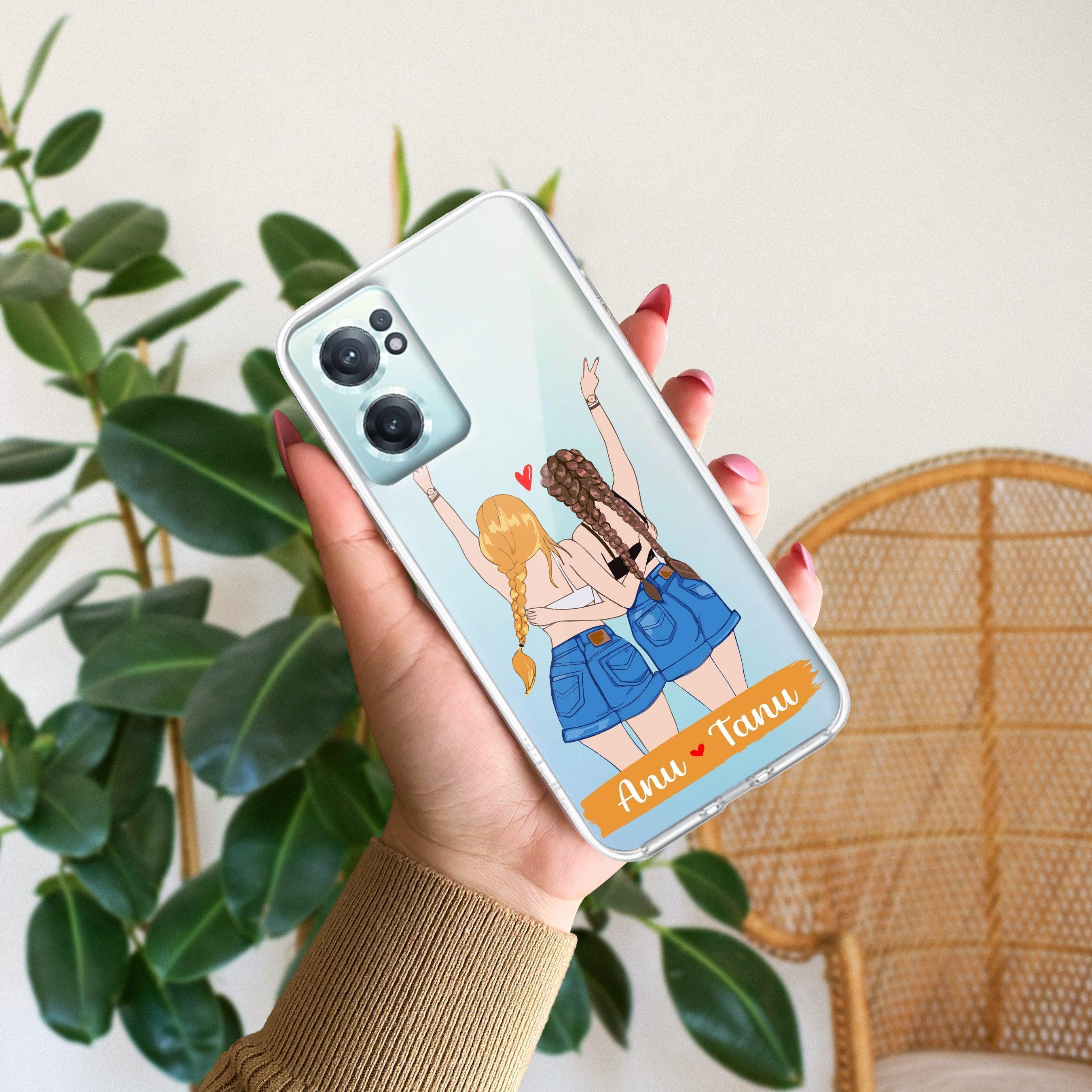 Besties Forever Customize Anti Yellow Case For OnePlus Nord CE 2 5G
