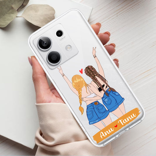 Besties Forever Customize Transparent Silicon Case For Redmi/Xiaomi ShopOnCliQ