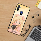Lovely Sailor Moon Customize Glass Case Cover For Realme/Narzo - ShopOnCliQ