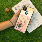 Lovely Sailor Moon Customize Glass Case Cover For Realme/Narzo - ShopOnCliQ