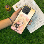 Lovely Sailor Moon Customize Glass Case Cover For Realme/Narzo - ShopOnCliQ