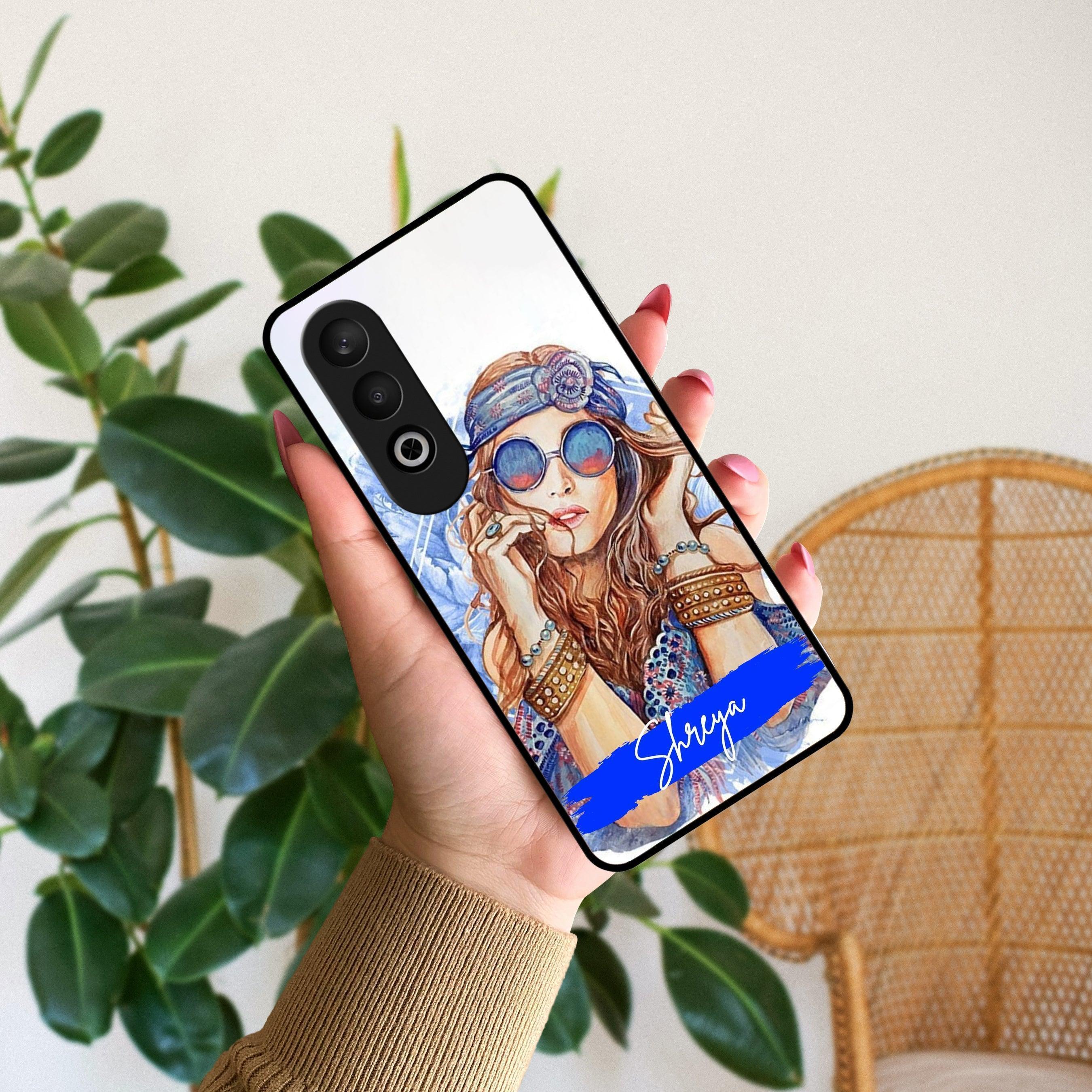 Bindass Babe Customize Glass Case Cover For OnePlus - ShopOnCliQ