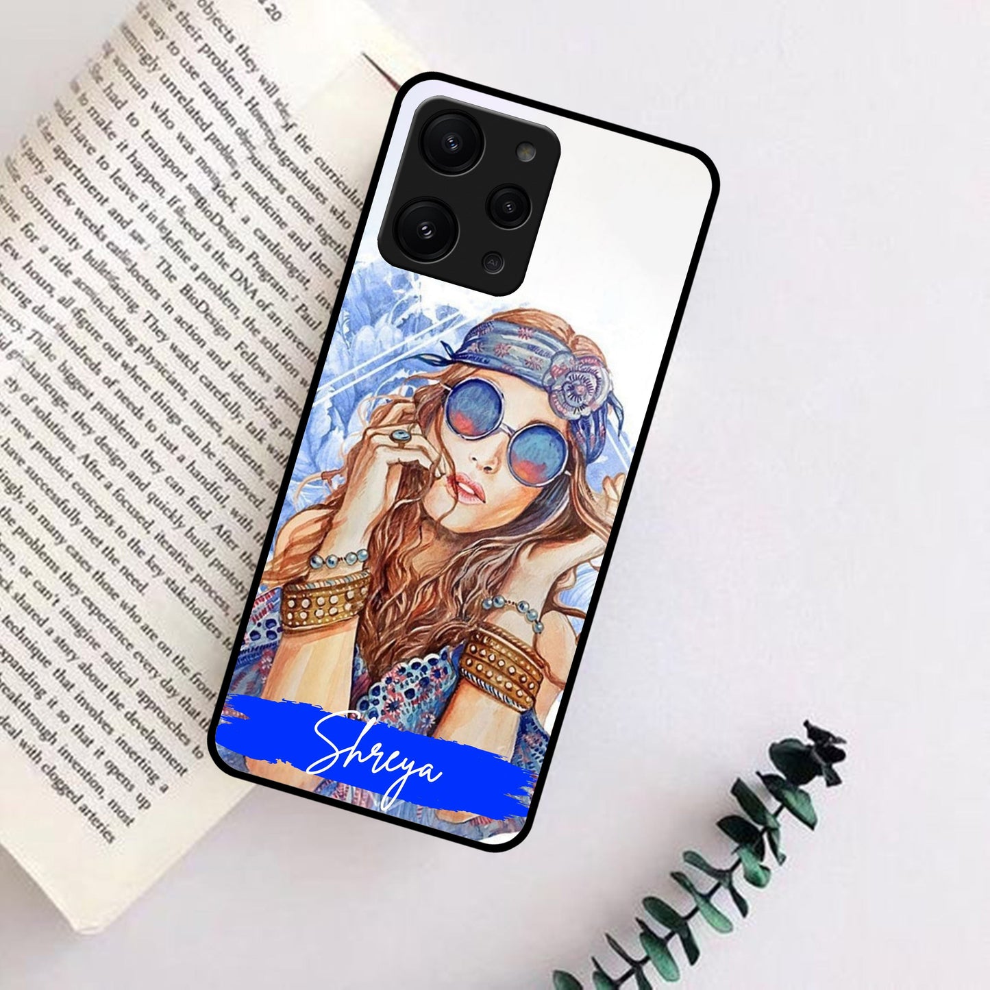 Bindass Babe Customize Glass Case Cover For Redmi/Xiaomi ShopOnCliQ