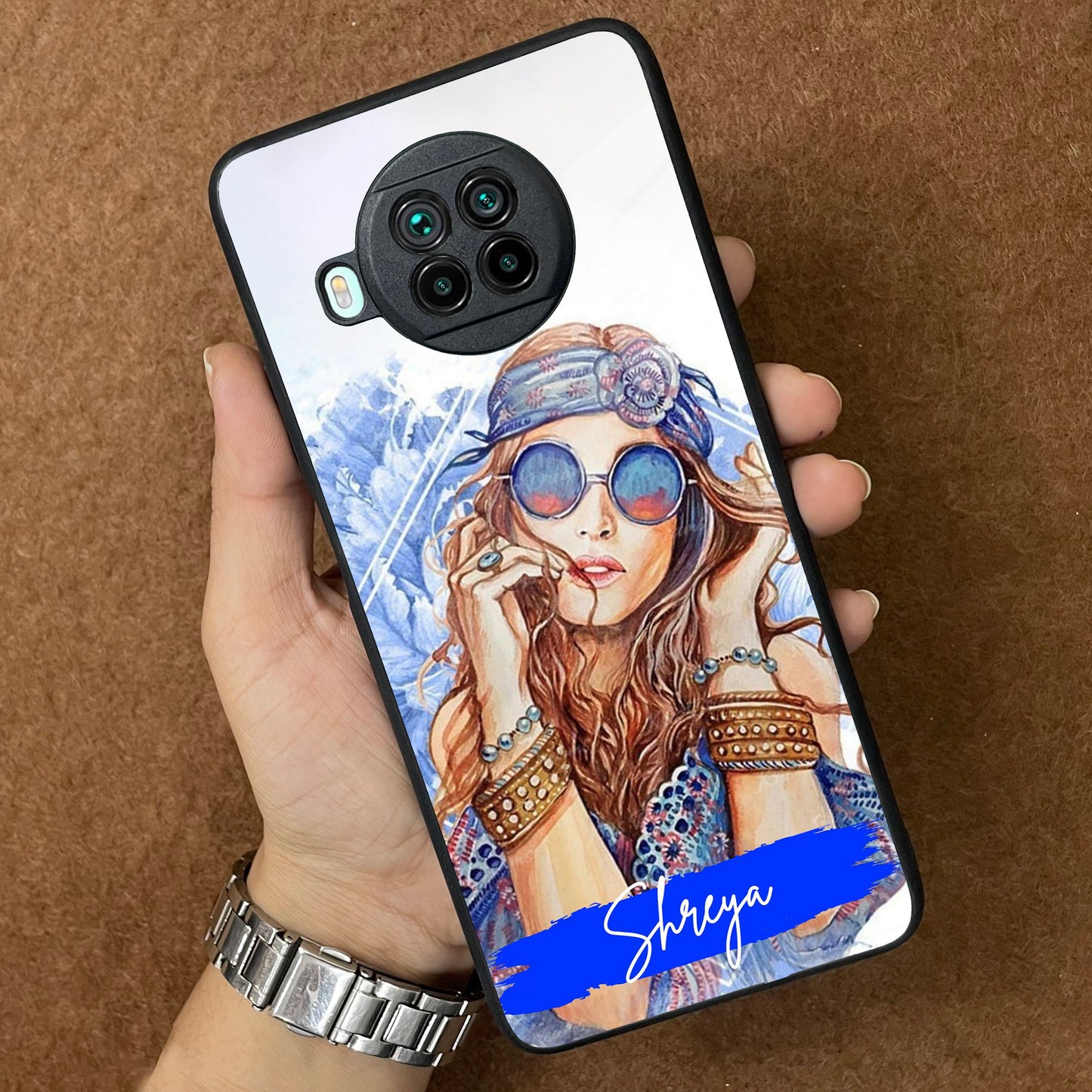 Bindass Babe Customize Glass Case Cover For Redmi/Xiaomi ShopOnCliQ