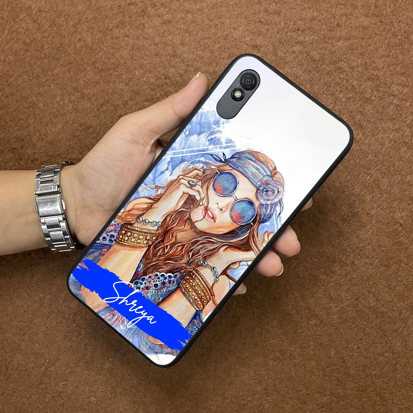 Bindass Babe Customize Glass Case Cover For Redmi/Xiaomi ShopOnCliQ