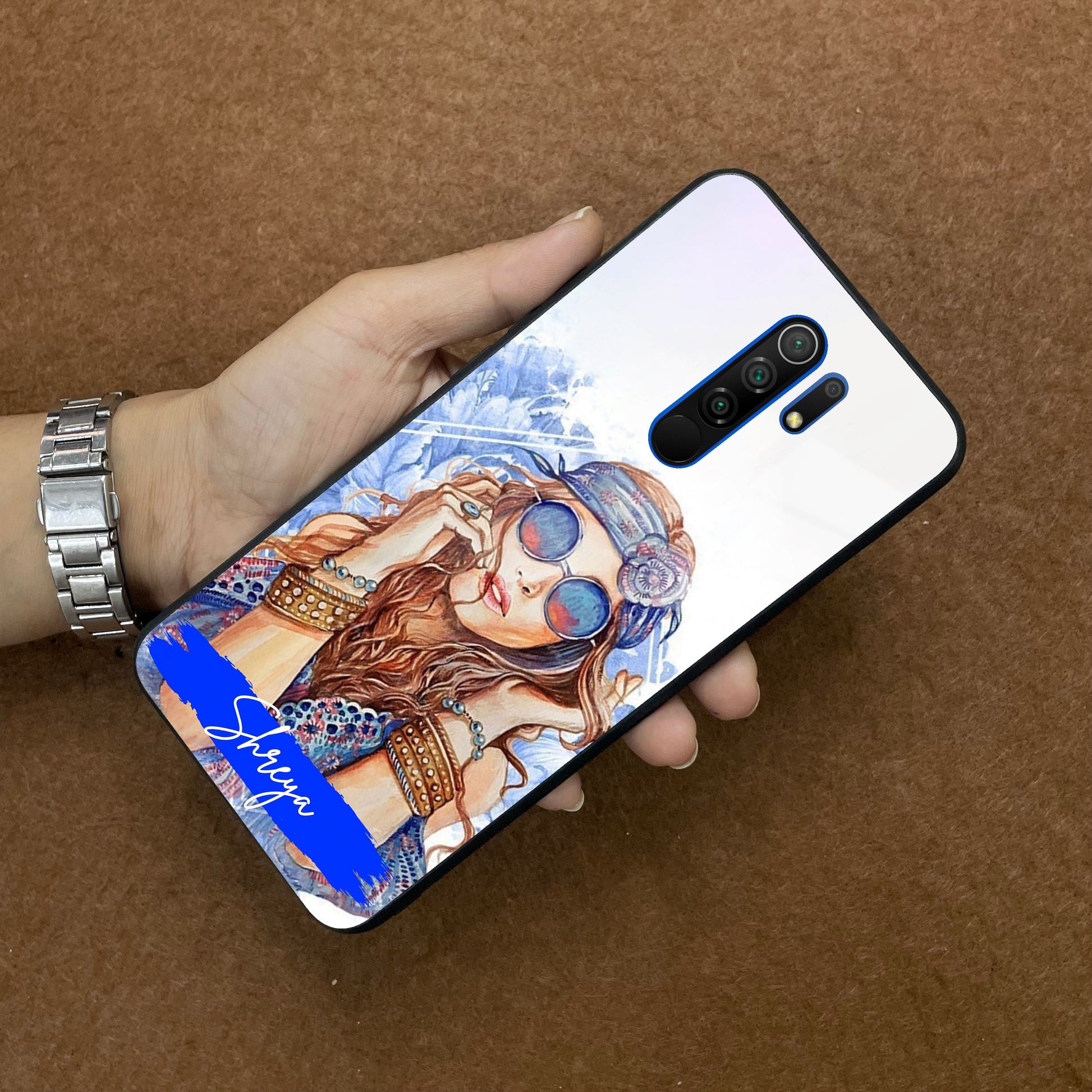 Bindass Babe Customize Glass Case Cover For Redmi/Xiaomi ShopOnCliQ