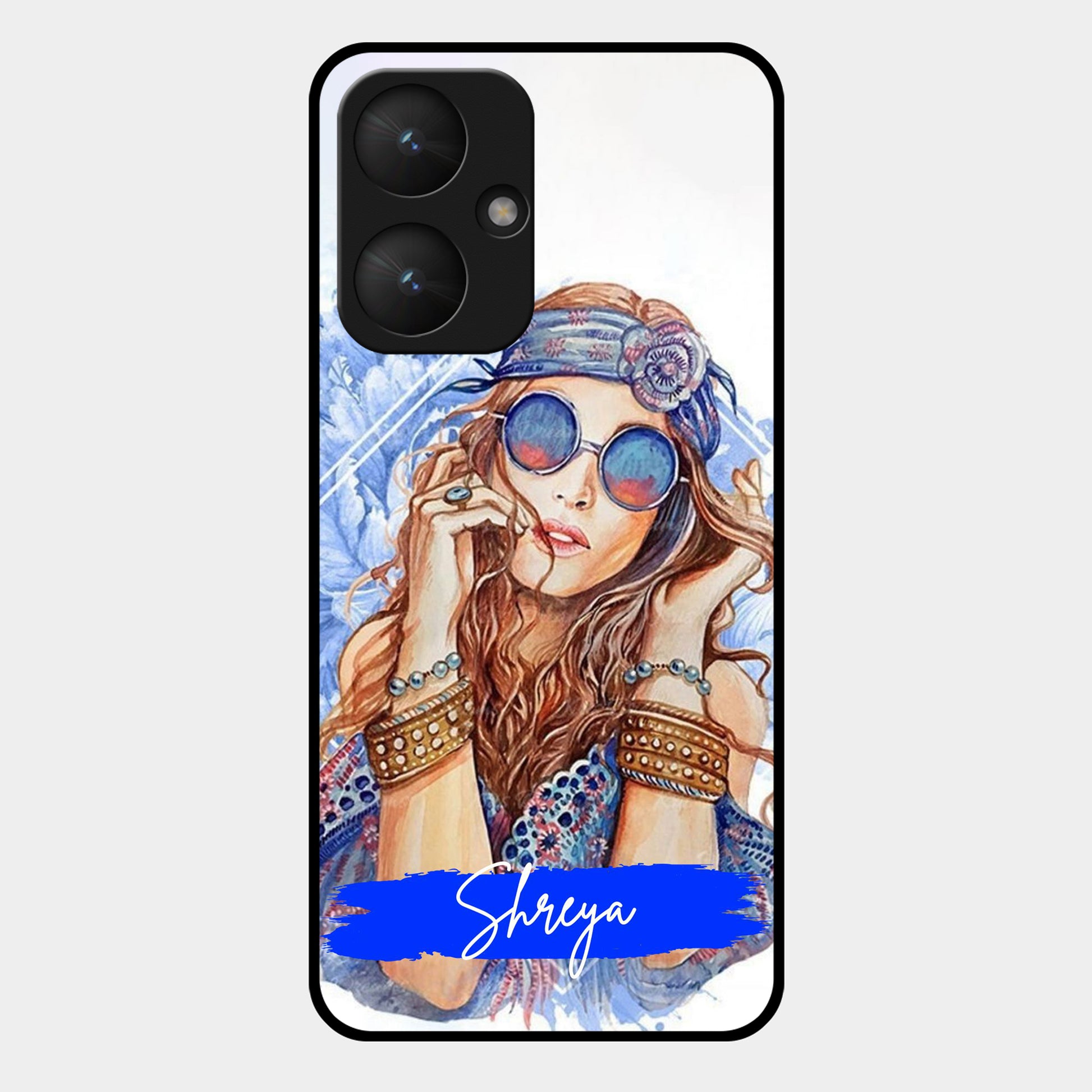 Bindass Babe Customize Glass Case Cover For Redmi/Xiaomi ShopOnCliQ