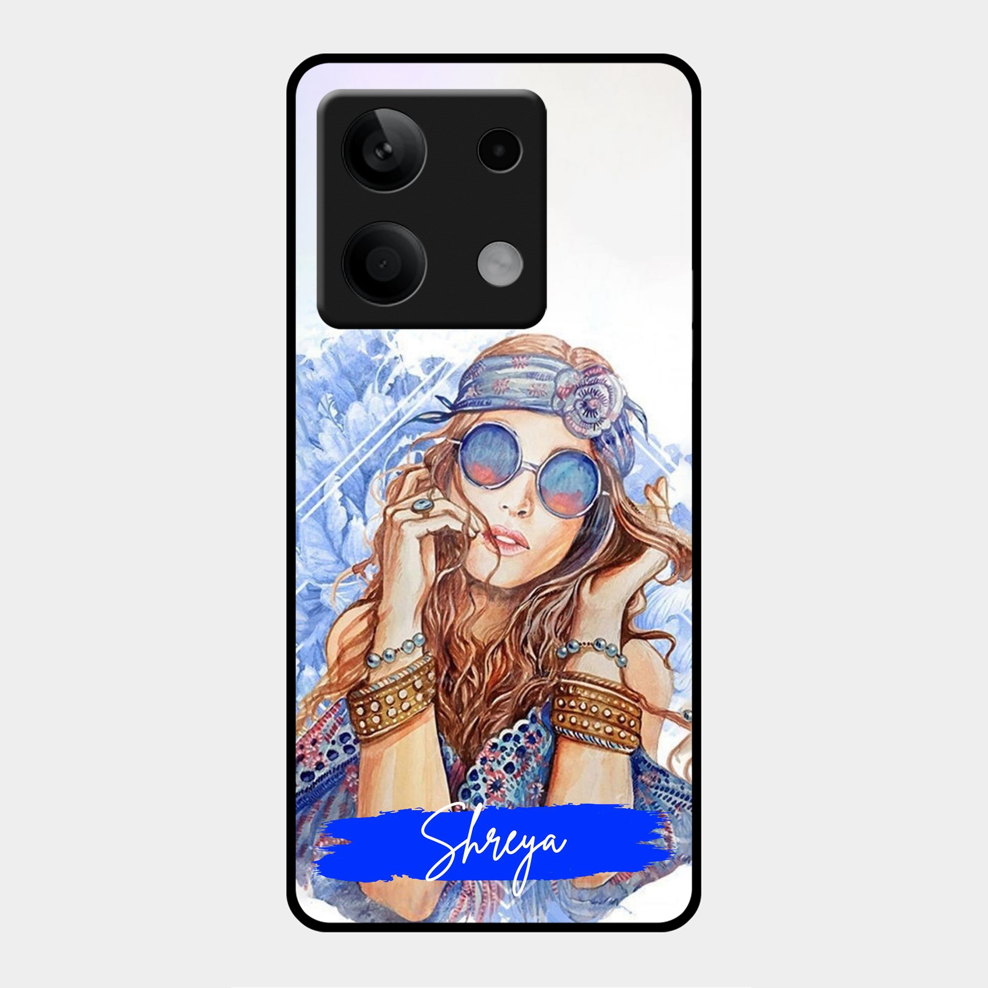 Bindass Babe Customize Glass Case Cover For Redmi/Xiaomi ShopOnCliQ