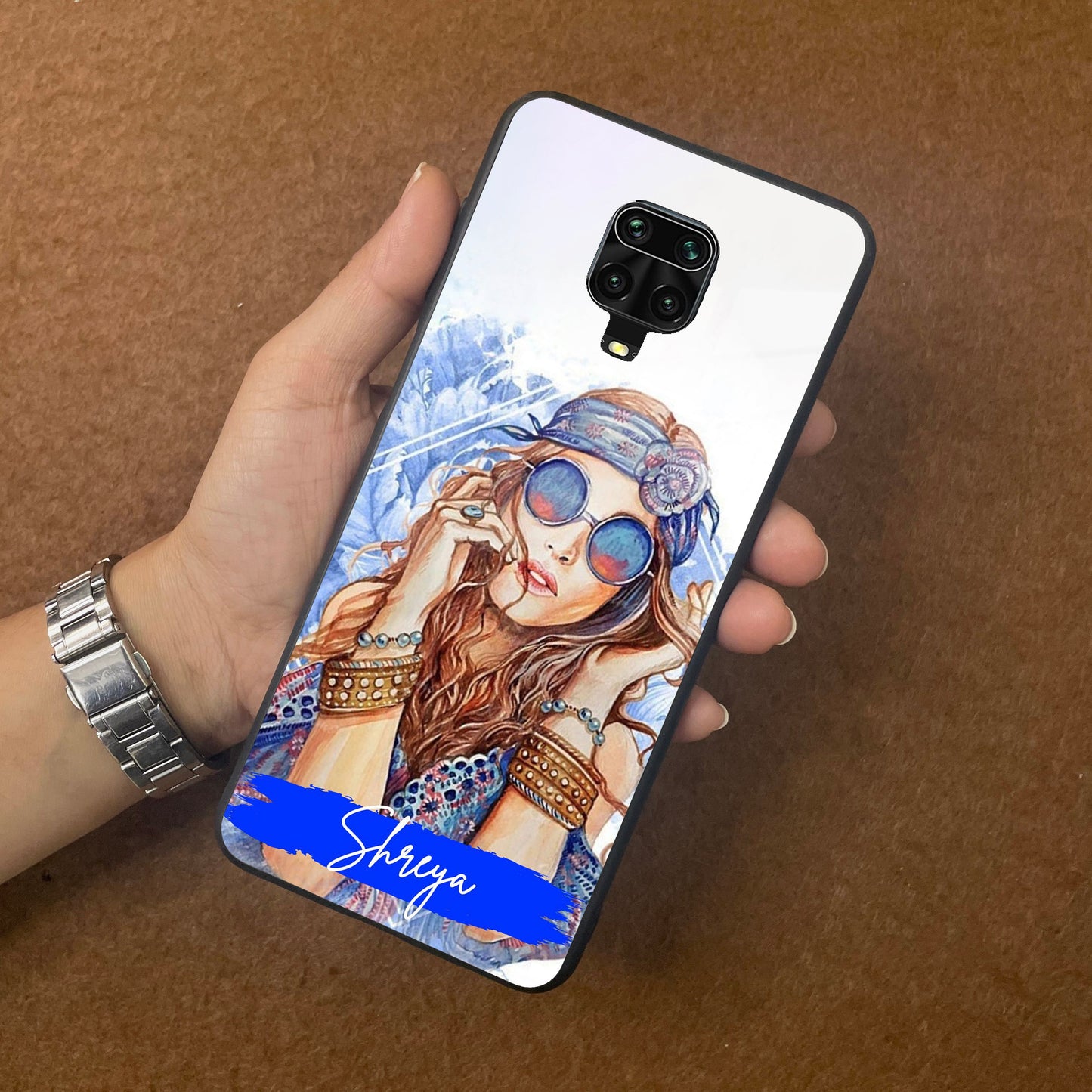 Bindass Babe Customize Glass Case Cover For Redmi/Xiaomi ShopOnCliQ