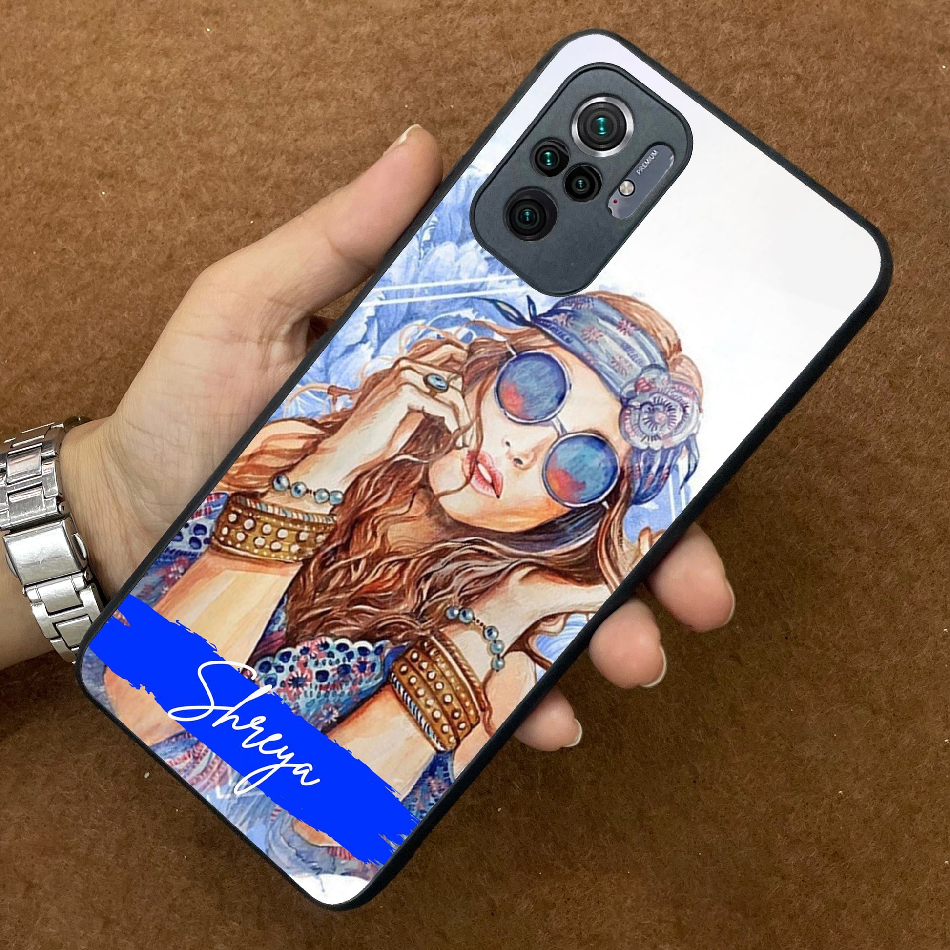 Bindass Babe Customize Glass Case Cover For Redmi/Xiaomi ShopOnCliQ