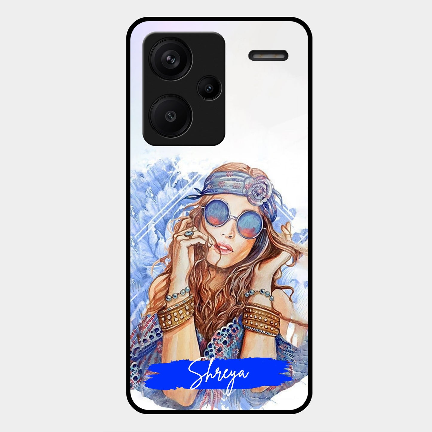 Bindass Babe Customize Glass Case Cover For Redmi/Xiaomi ShopOnCliQ