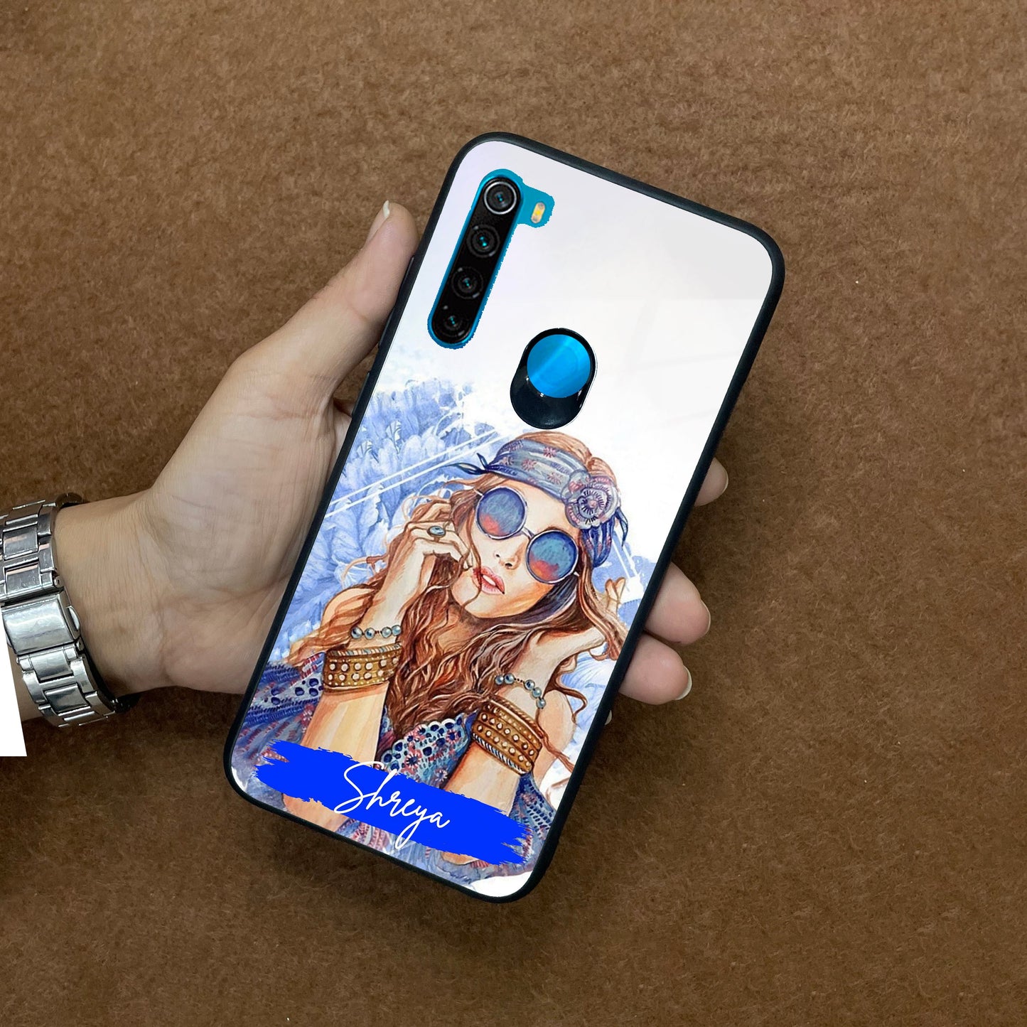 Bindass Babe Customize Glass Case Cover For Redmi/Xiaomi ShopOnCliQ