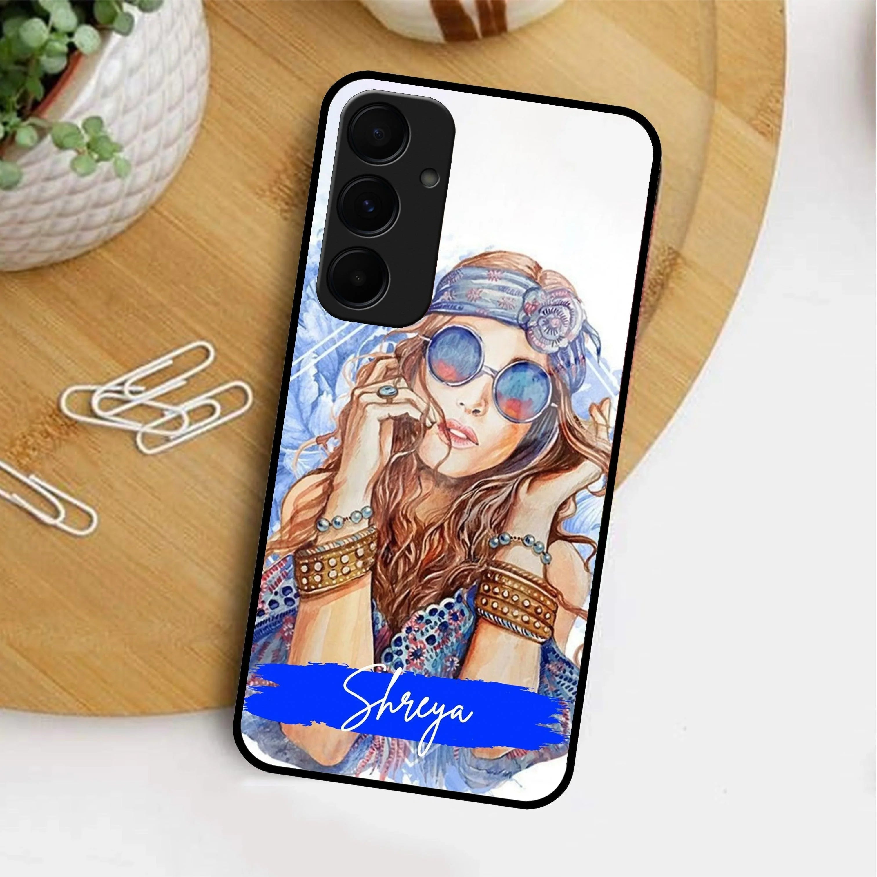 Bindass Babe Customize Glass Case Cover For Samsung - ShopOnCliQ