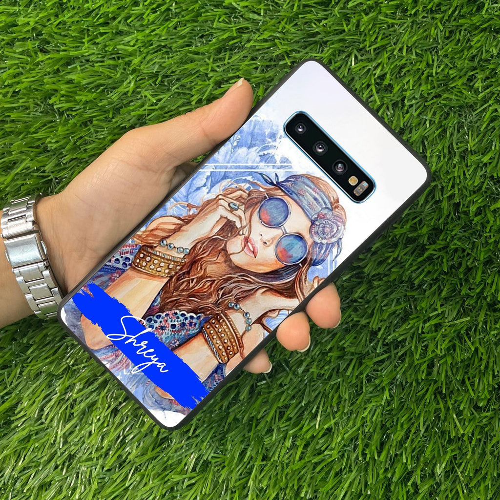 Bindass Babe Customize Glass Case Cover For Samsung - ShopOnCliQ