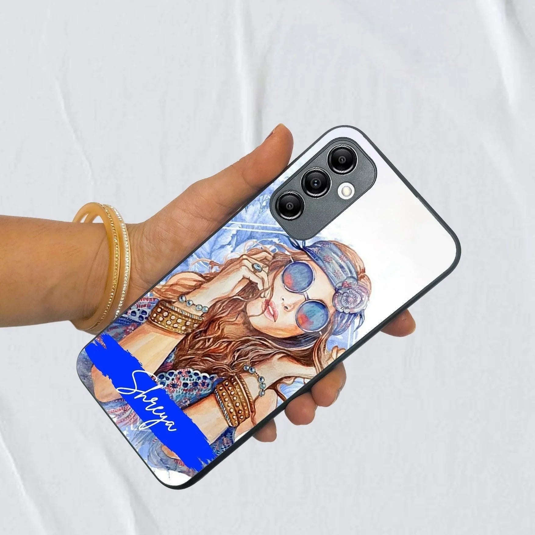 Bindass Babe Customize Glass Case Cover For Samsung - ShopOnCliQ