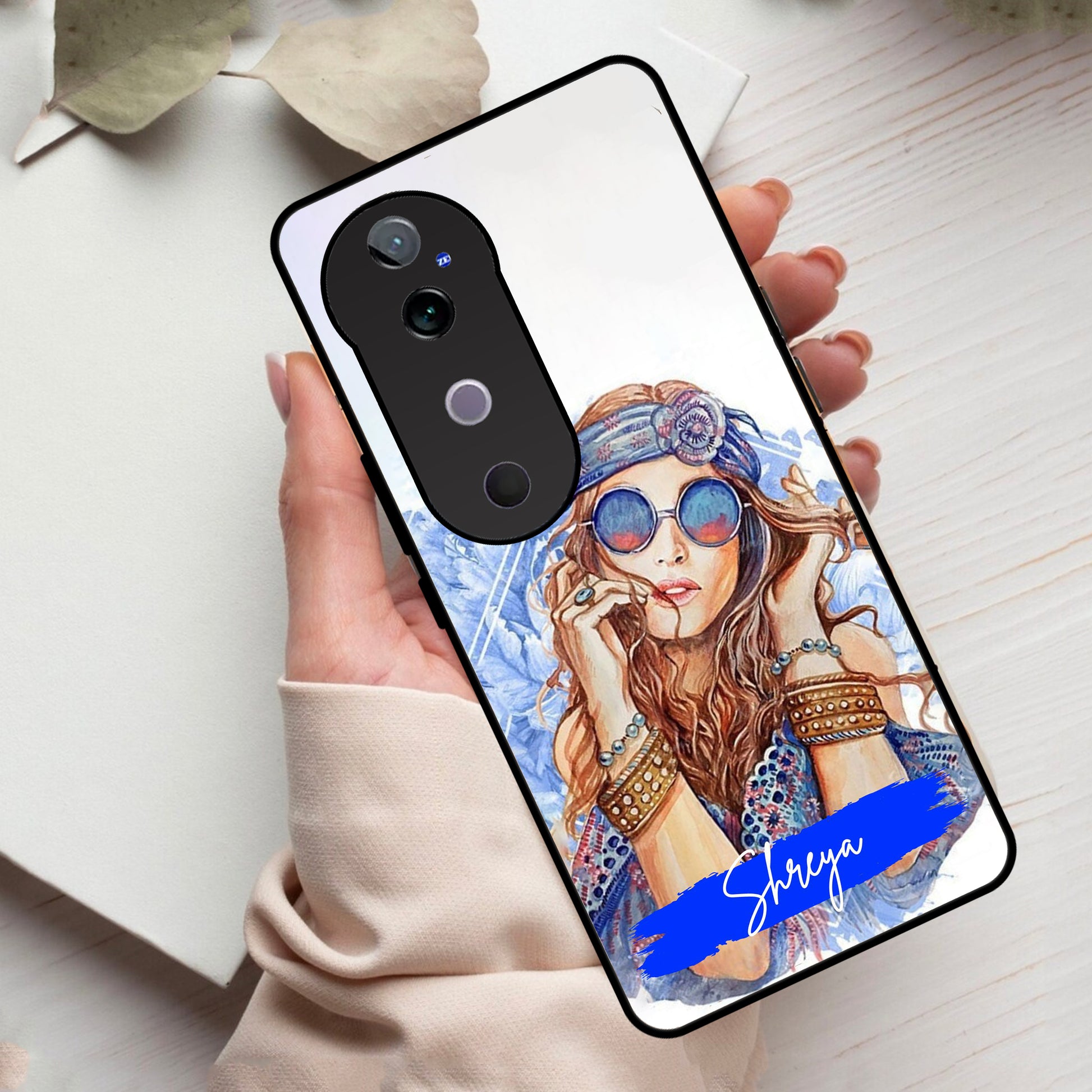 Bindass Babe Customize Glass Case Cover For Vivo ShopOnCliQ