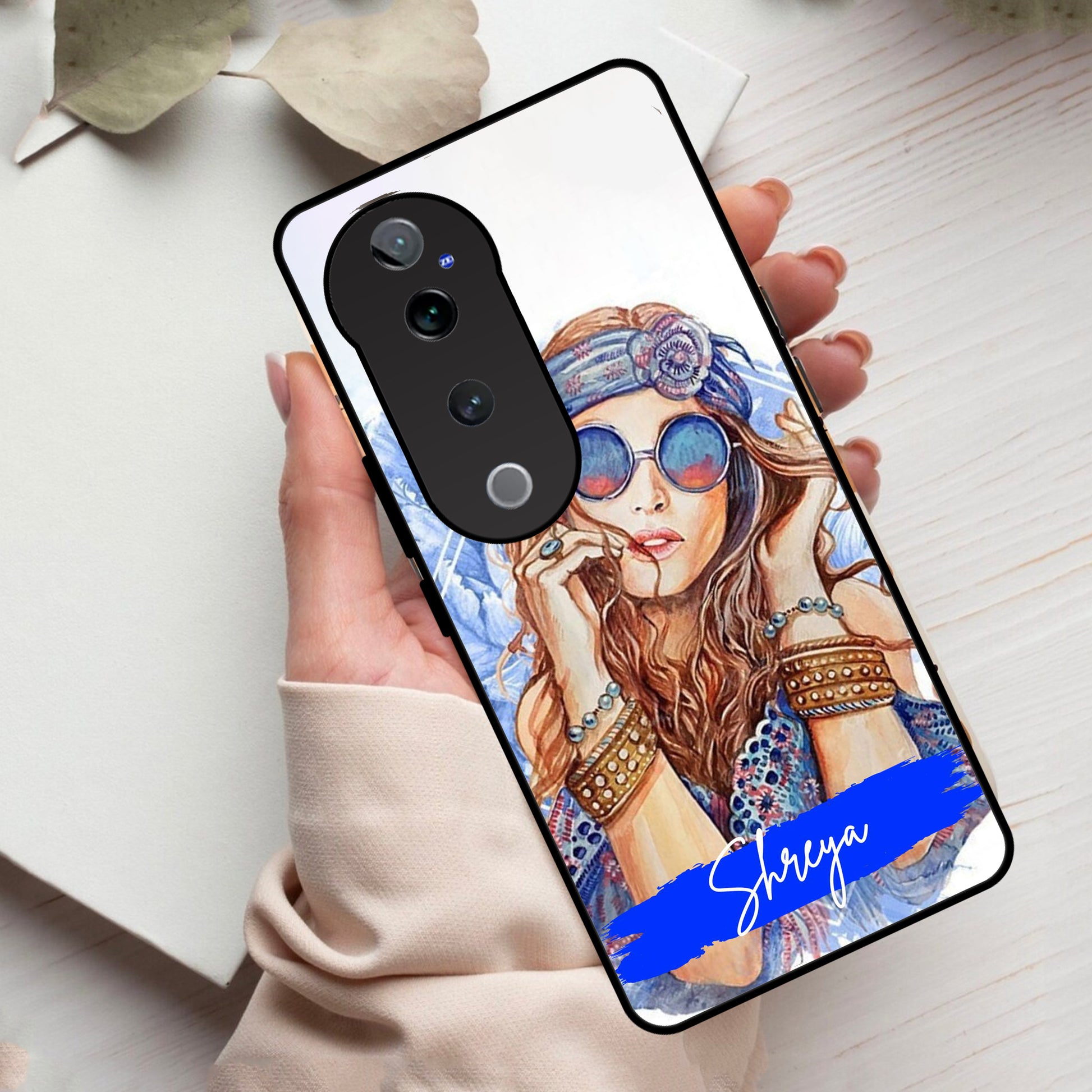 Bindass Babe Customize Glass Case Cover For Vivo ShopOnCliQ