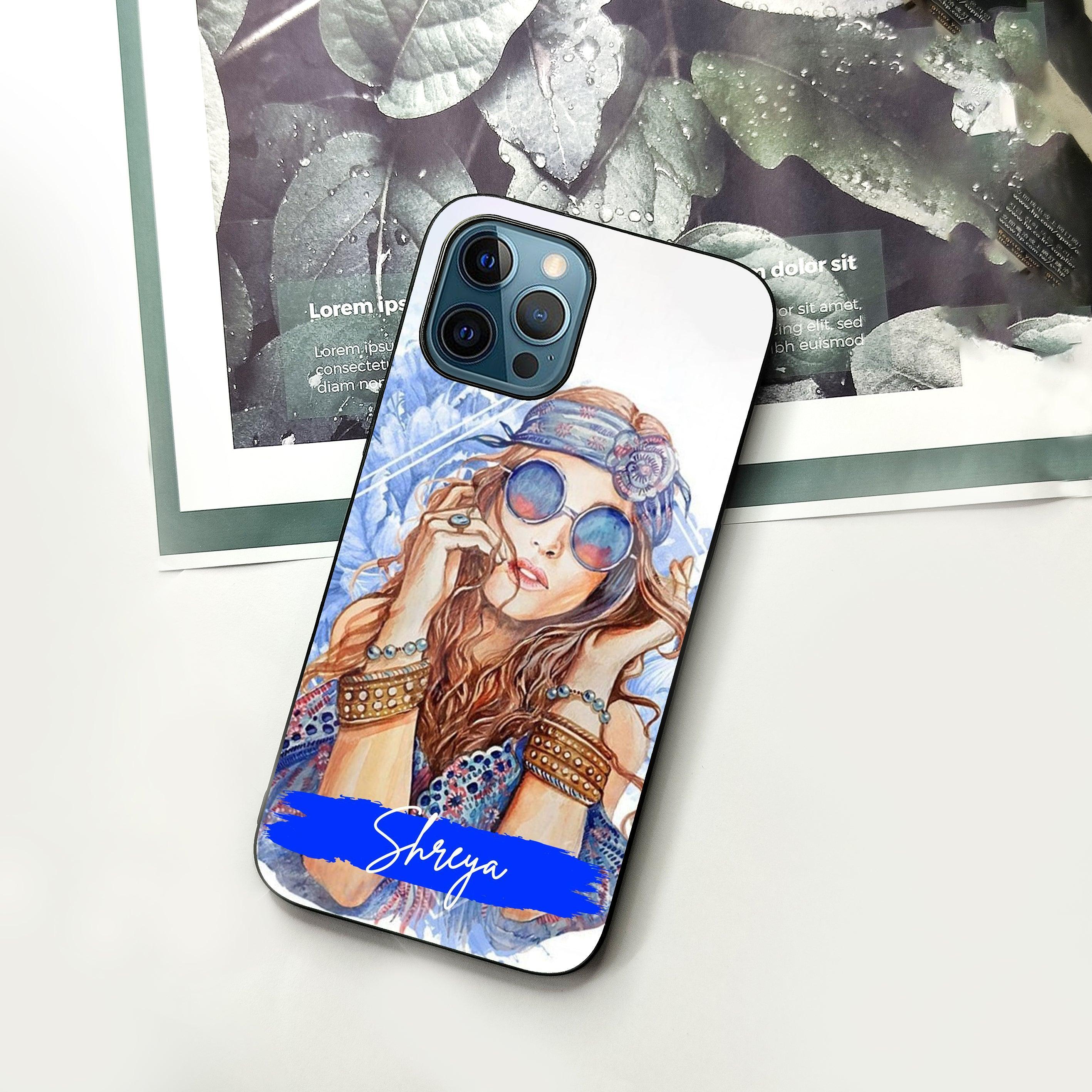 Bindass Babe Customize Glass Case Cover For iPhone - ShopOnCliQ