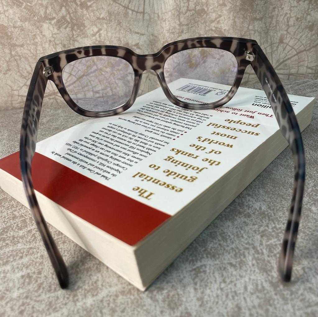 Black Leopard Spectacle Optical Eyeglasses Frames Blue Light Blocking Glasses - ShopOnCliQ