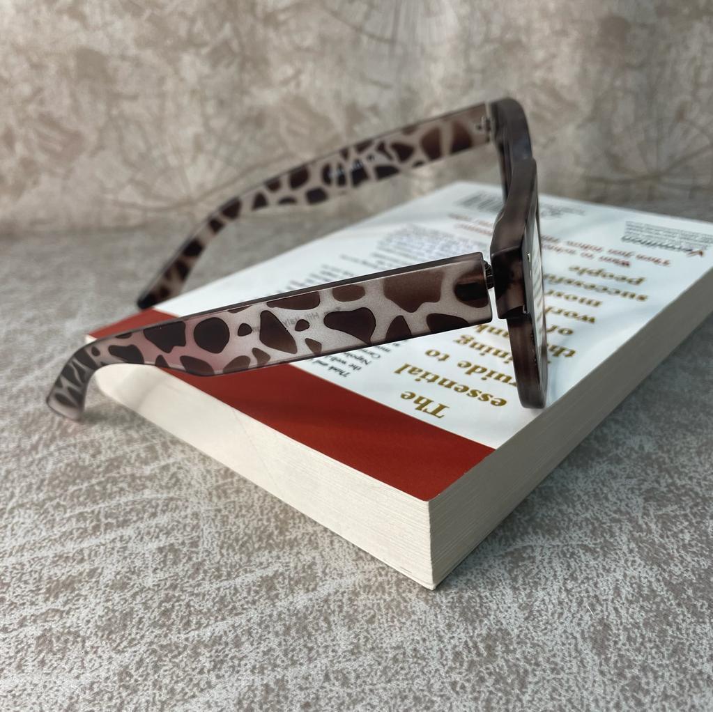 Black Leopard Spectacle Optical Eyeglasses Frames Blue Light Blocking Glasses - ShopOnCliQ