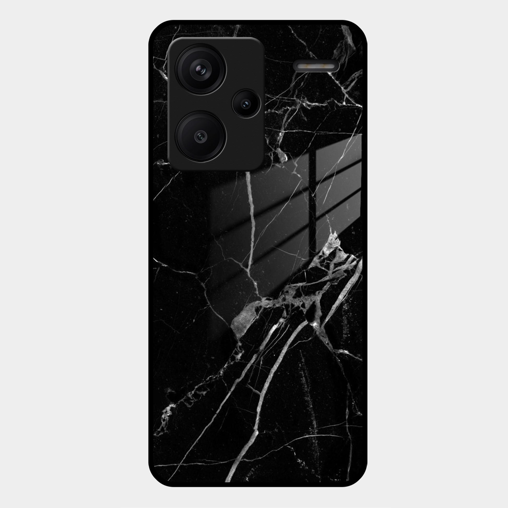 Black Marble Patter Glass Case Cover for Redmi/Xiaomi ShopOnCliQ