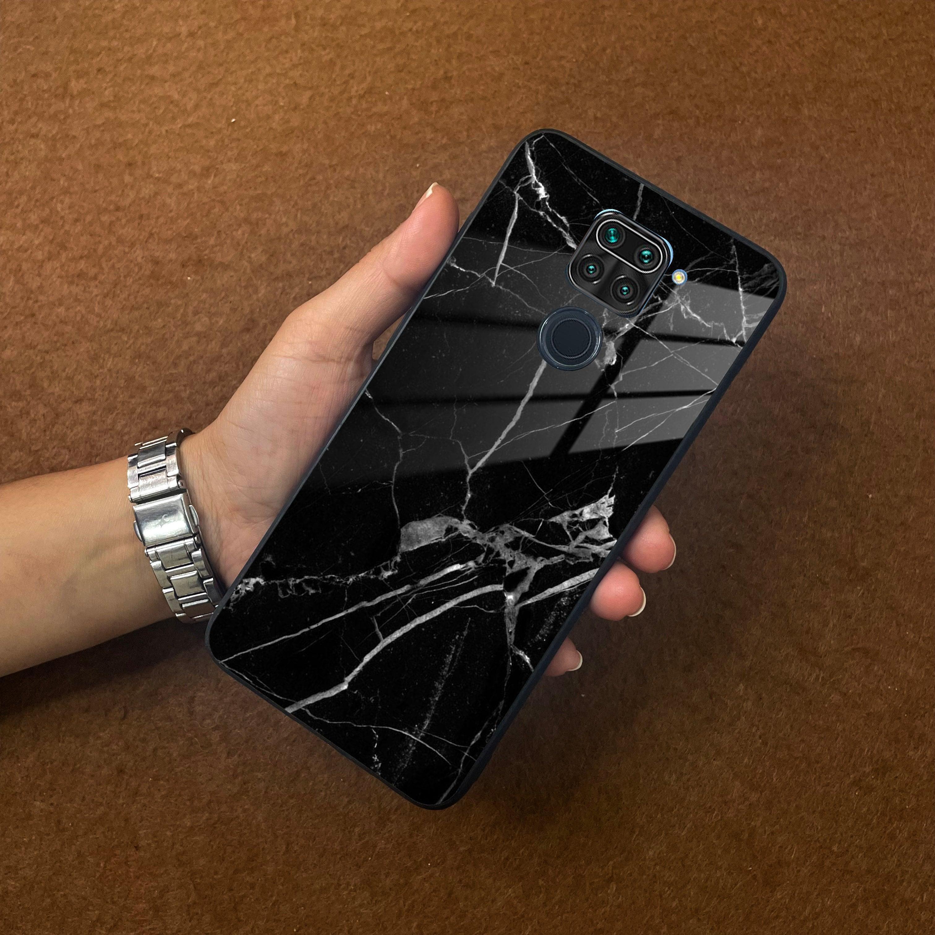 Black Marble Patter Glass Case Cover for Redmi/Xiaomi - ShopOnCliQ