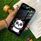 Black Panda Glass Phone Case For Oppo - ShopOnCliQ