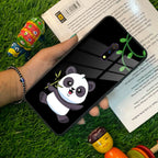 Black Panda Glass Phone Case For Realme/Narzo - ShopOnCliQ