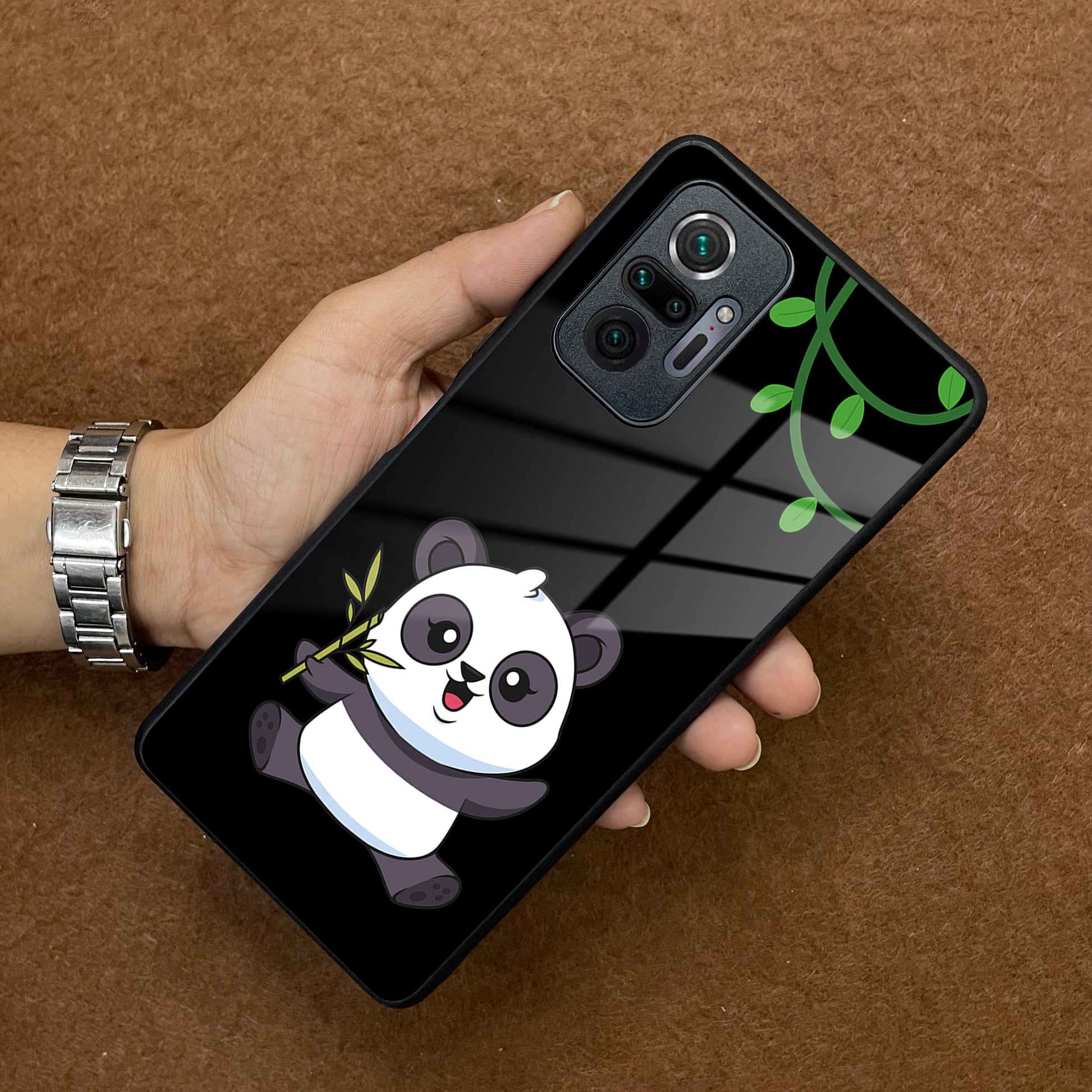 Black Panda Glass Phone Case For Redmi/Xiaomi ShopOnCliQ