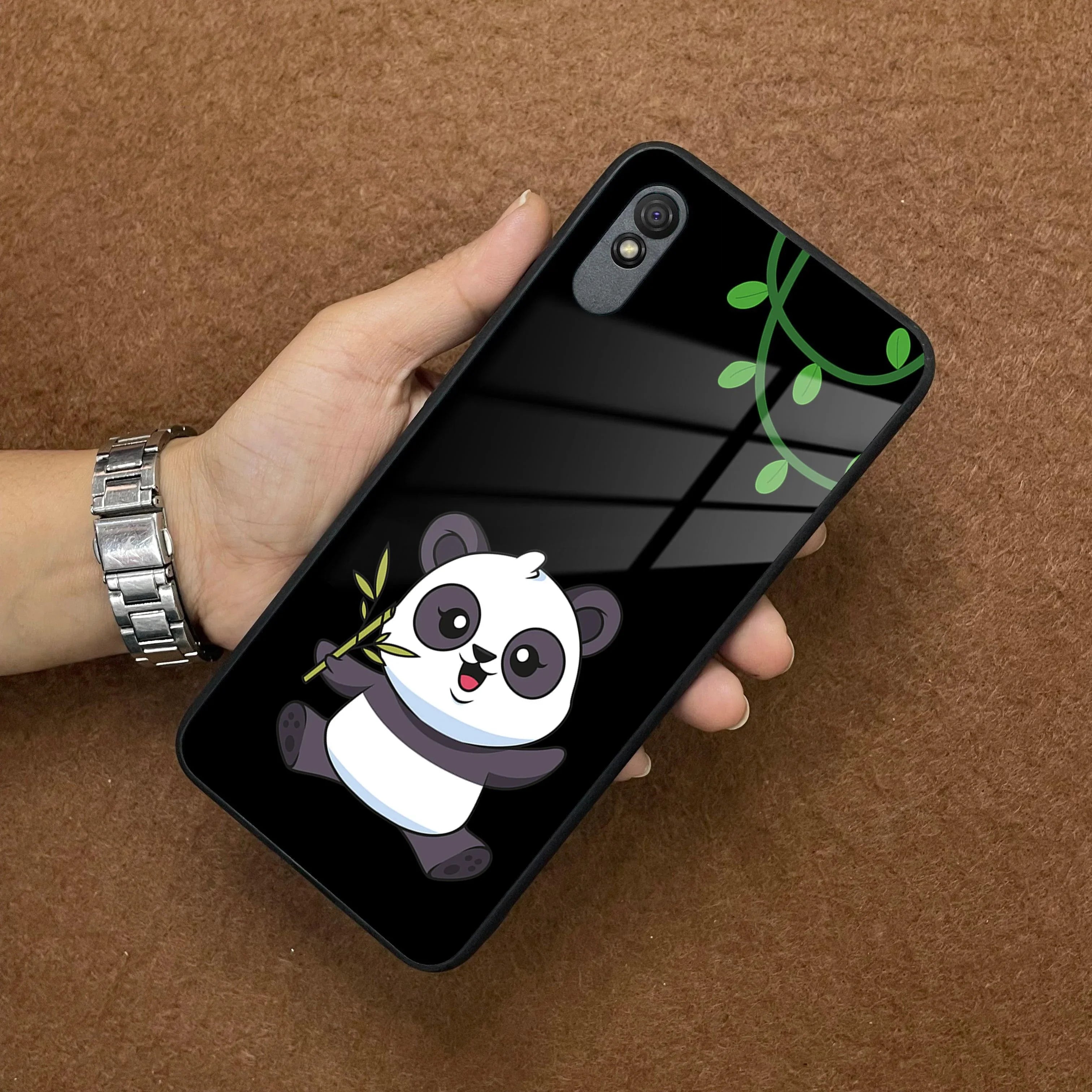 Black Panda Glass Phone Case For Redmi/Xiaomi - ShopOnCliQ