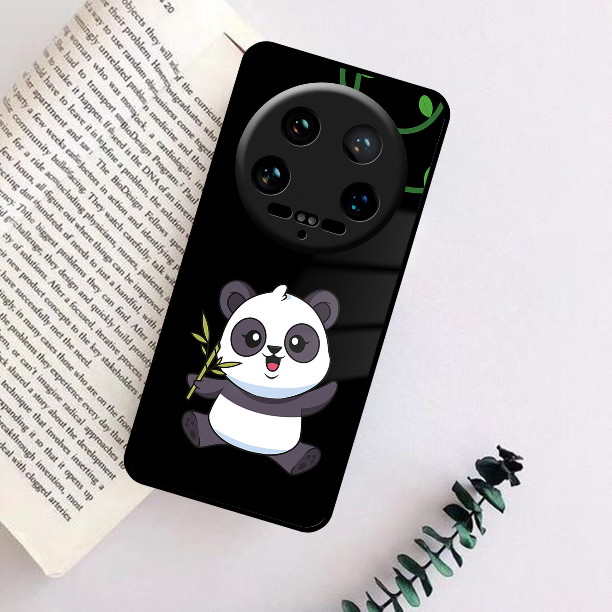 Black Panda Glass Phone Case For Redmi/Xiaomi ShopOnCliQ